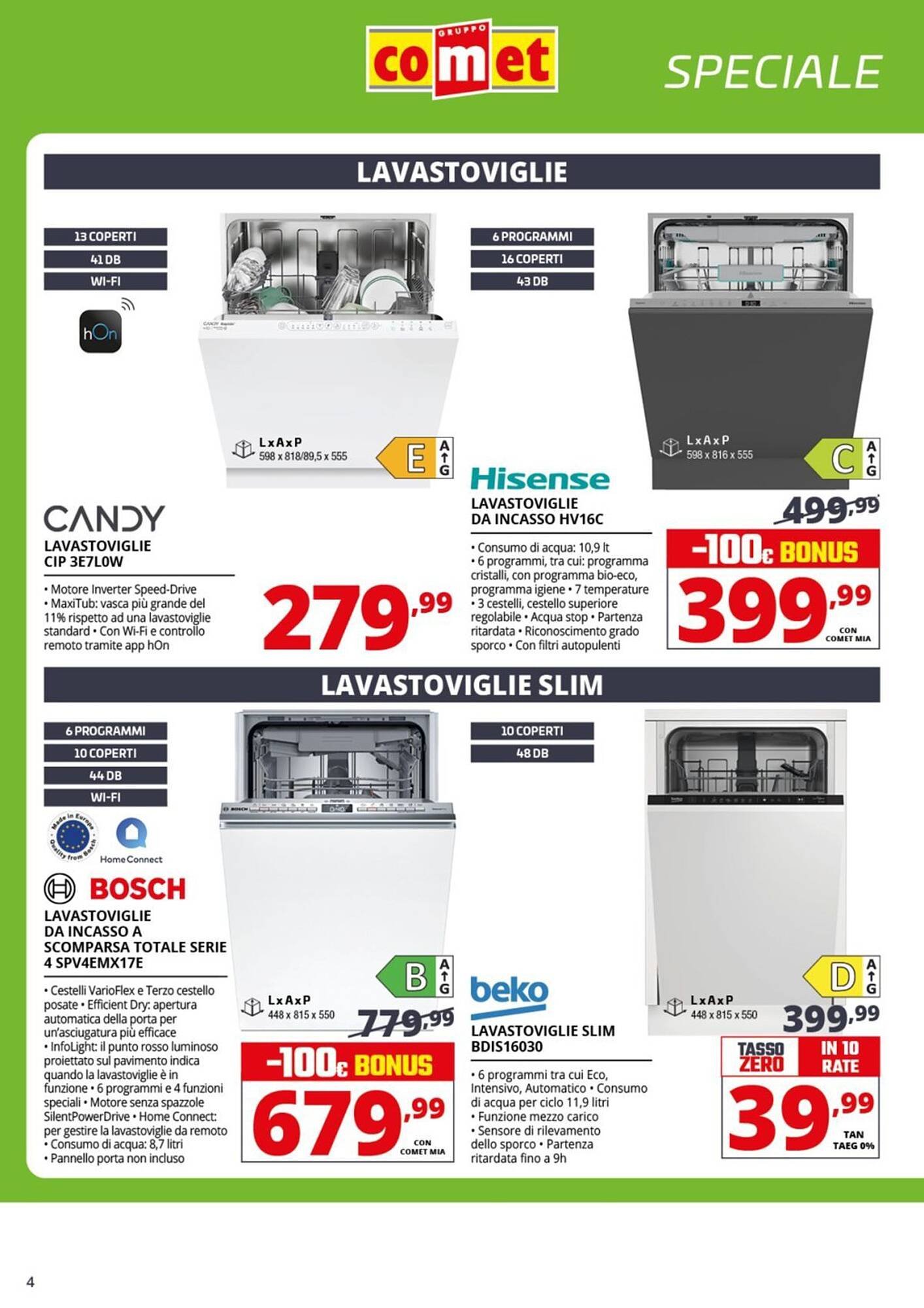 Volantino Comet (2026-04-09 - 2026-04-29)
