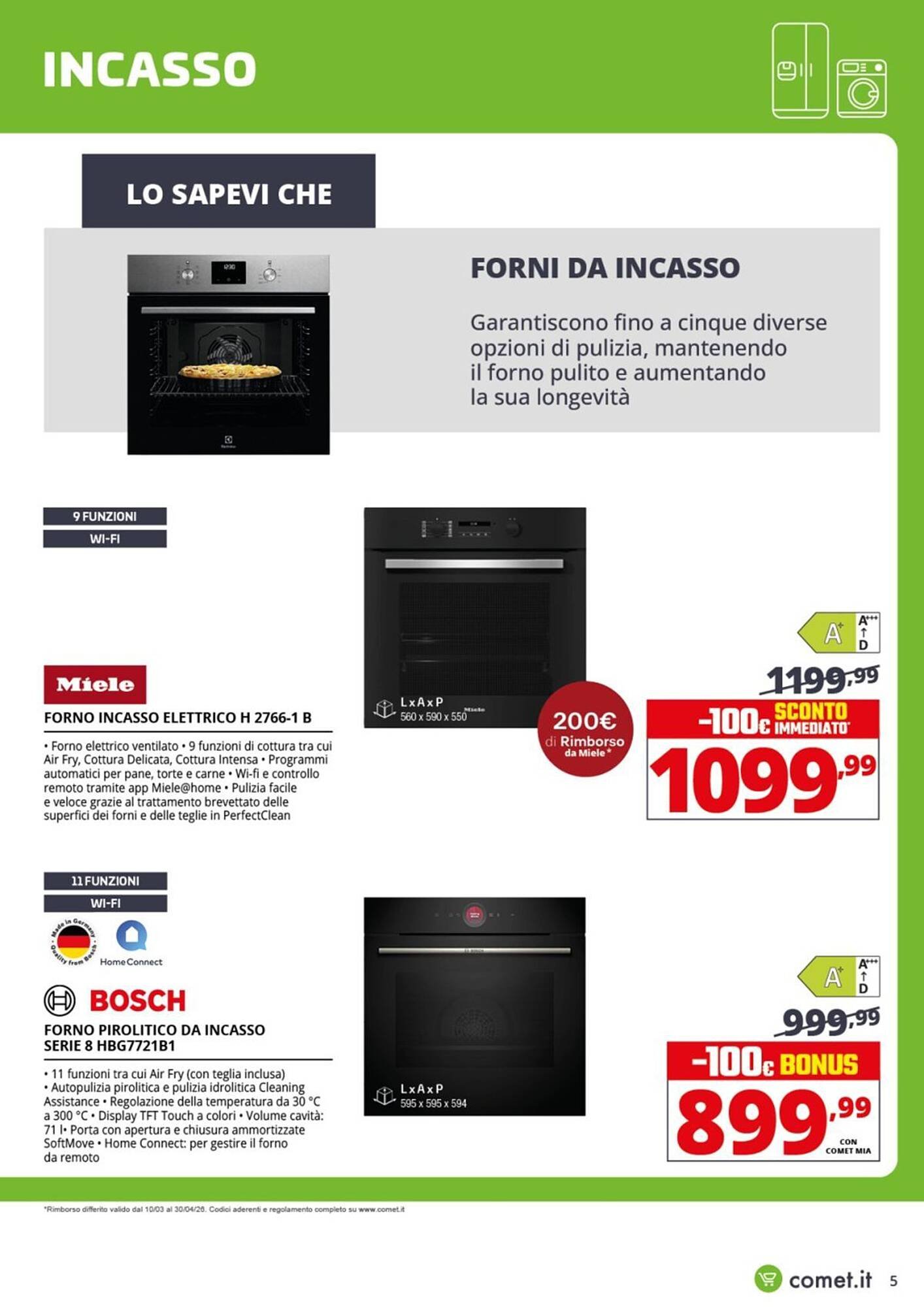 Volantino Comet (2026-04-09 - 2026-04-29)