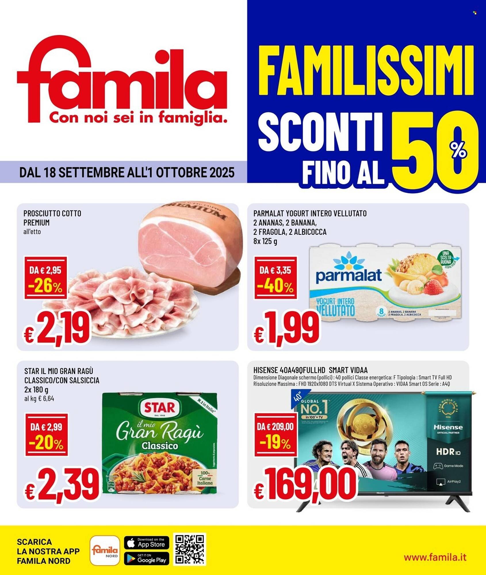 Volantino Famila (2025-09-18 - 2025-10-01)