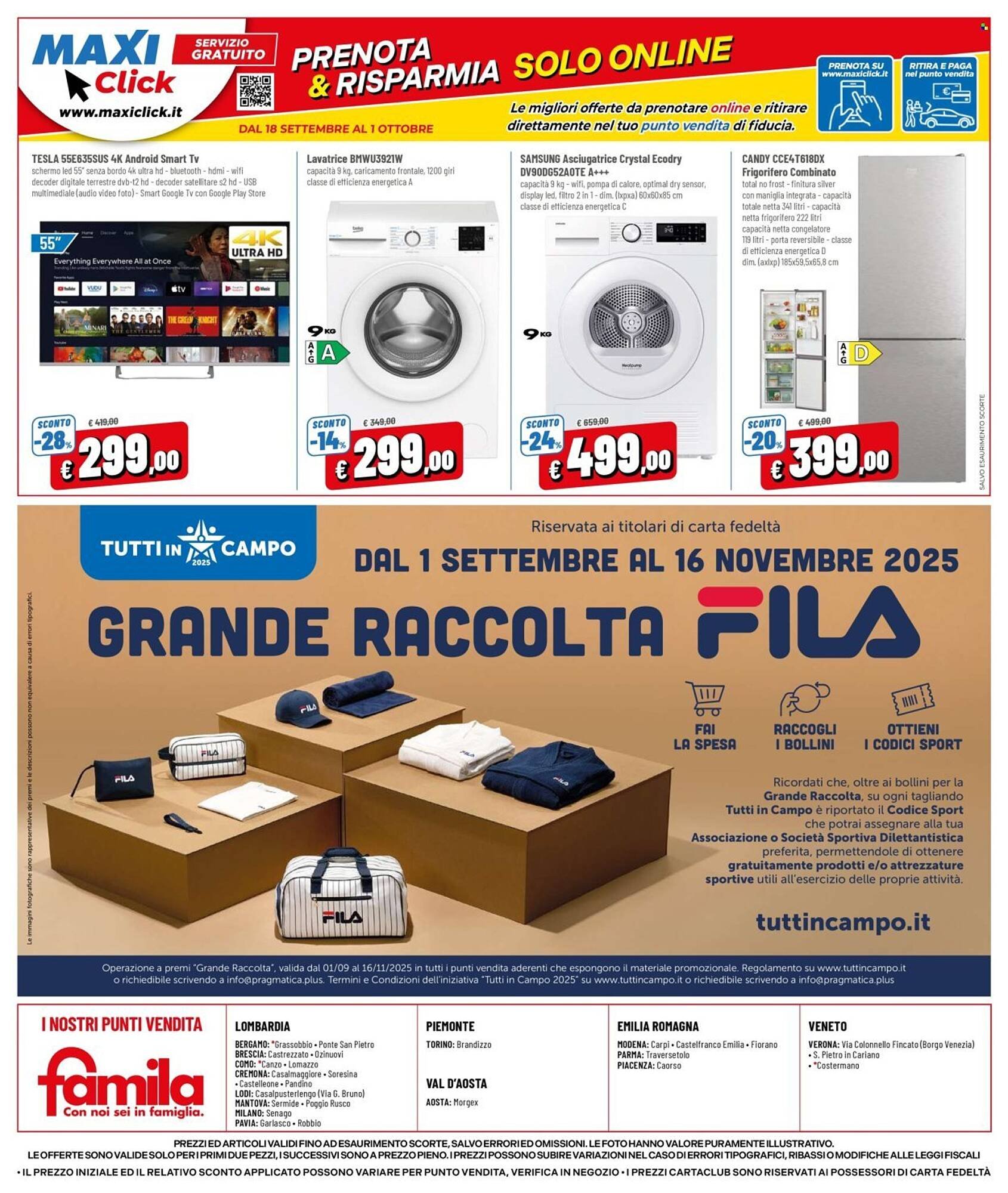 Volantino Famila (2025-09-18 - 2025-10-01)