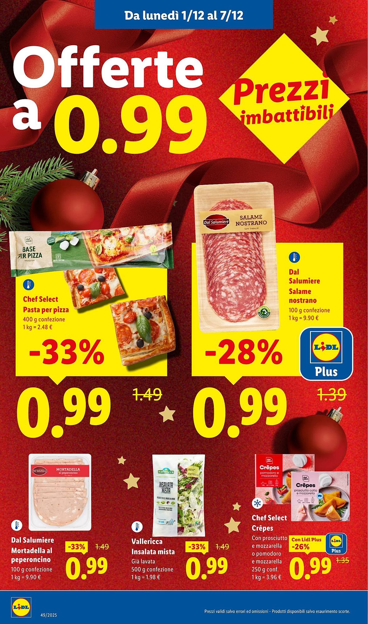 Volantino Lidl (2025-12-01 - 2025-12-07)