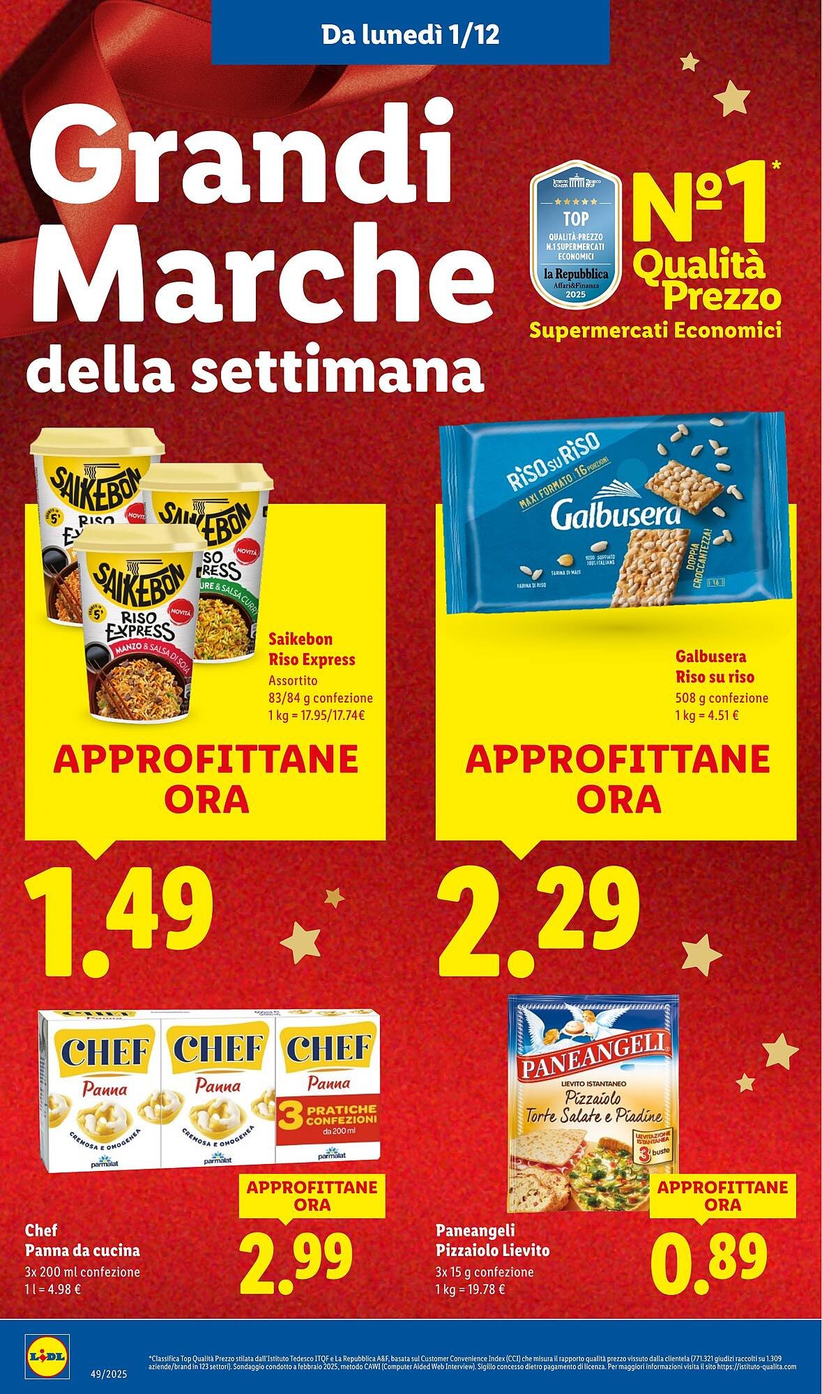Volantino Lidl (2025-12-01 - 2025-12-07)