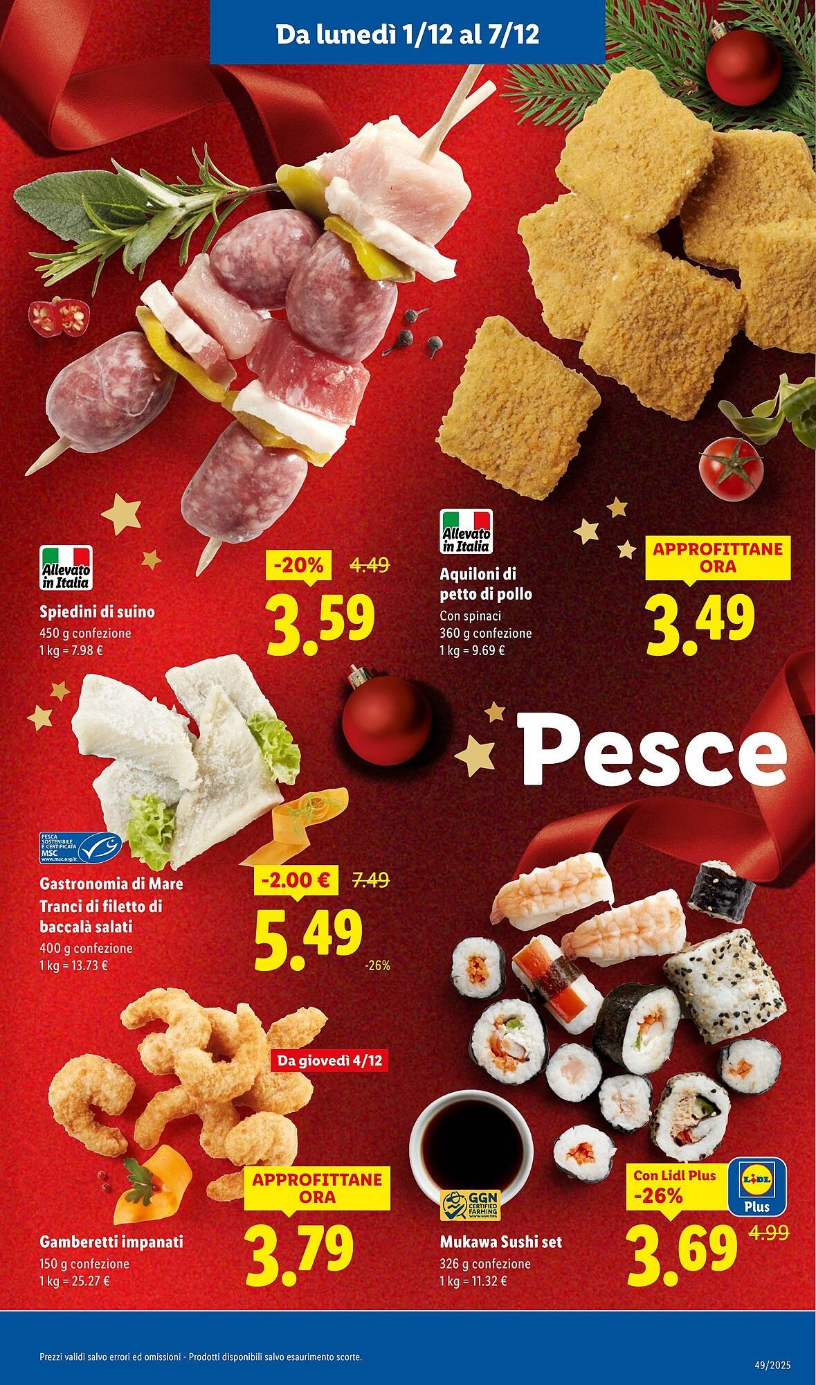Volantino Lidl (2025-12-01 - 2025-12-07)