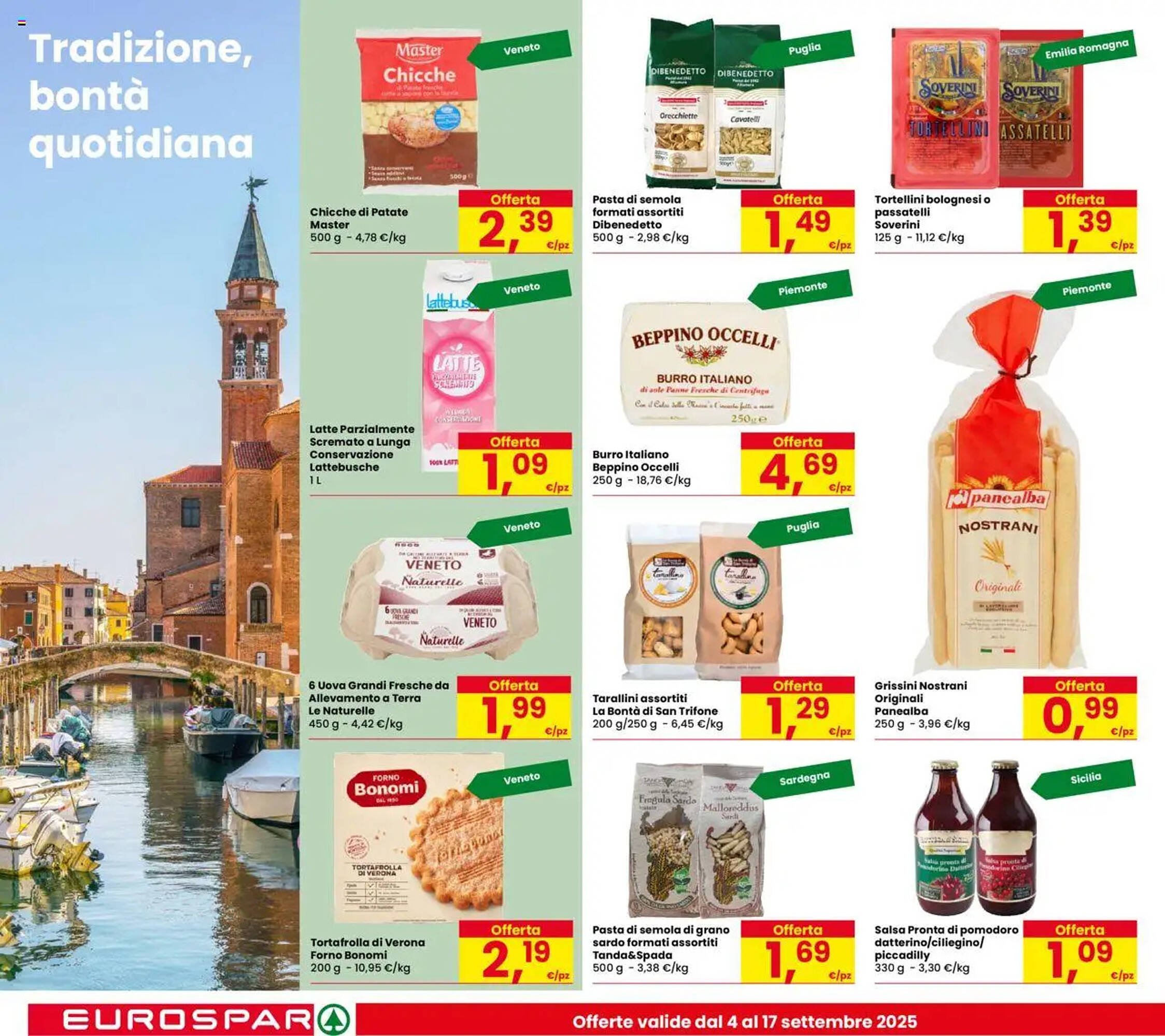 Volantino Eurospar (2025-09-04 - 2025-09-17)