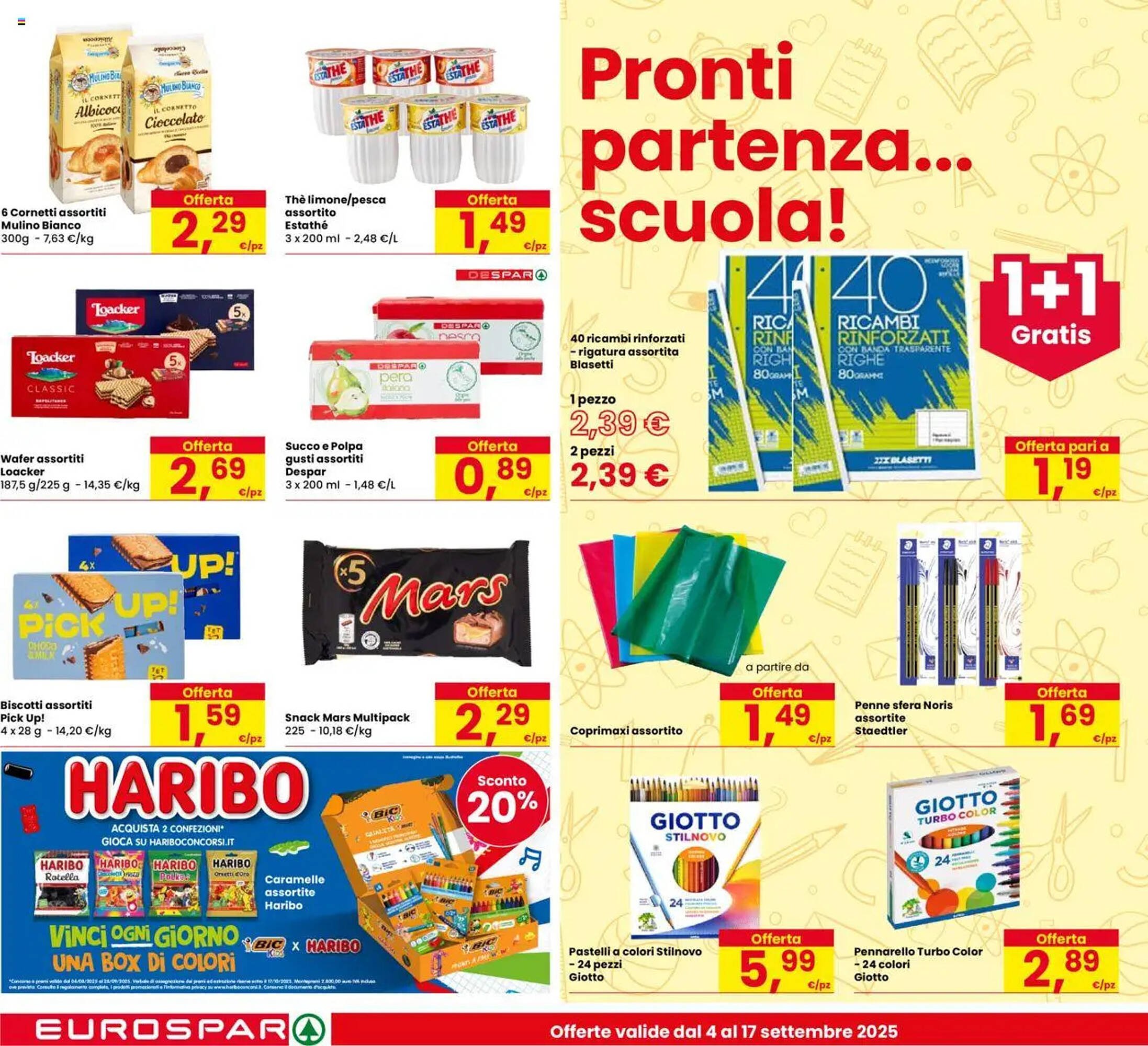 Volantino Eurospar (2025-09-04 - 2025-09-17)