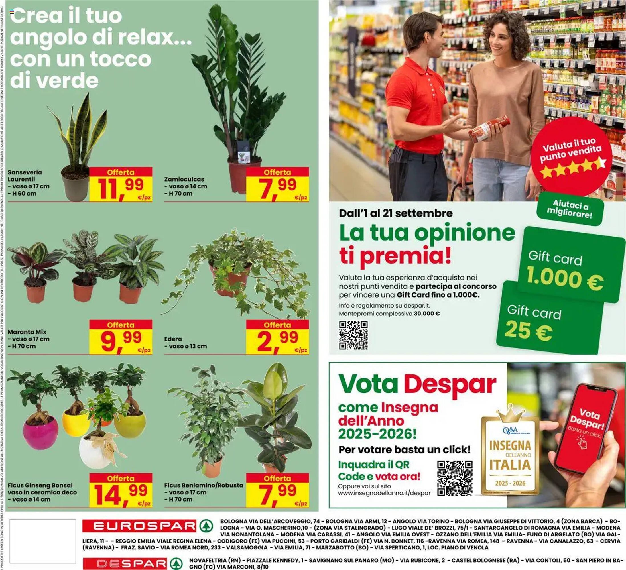 Volantino Eurospar (2025-09-04 - 2025-09-17)