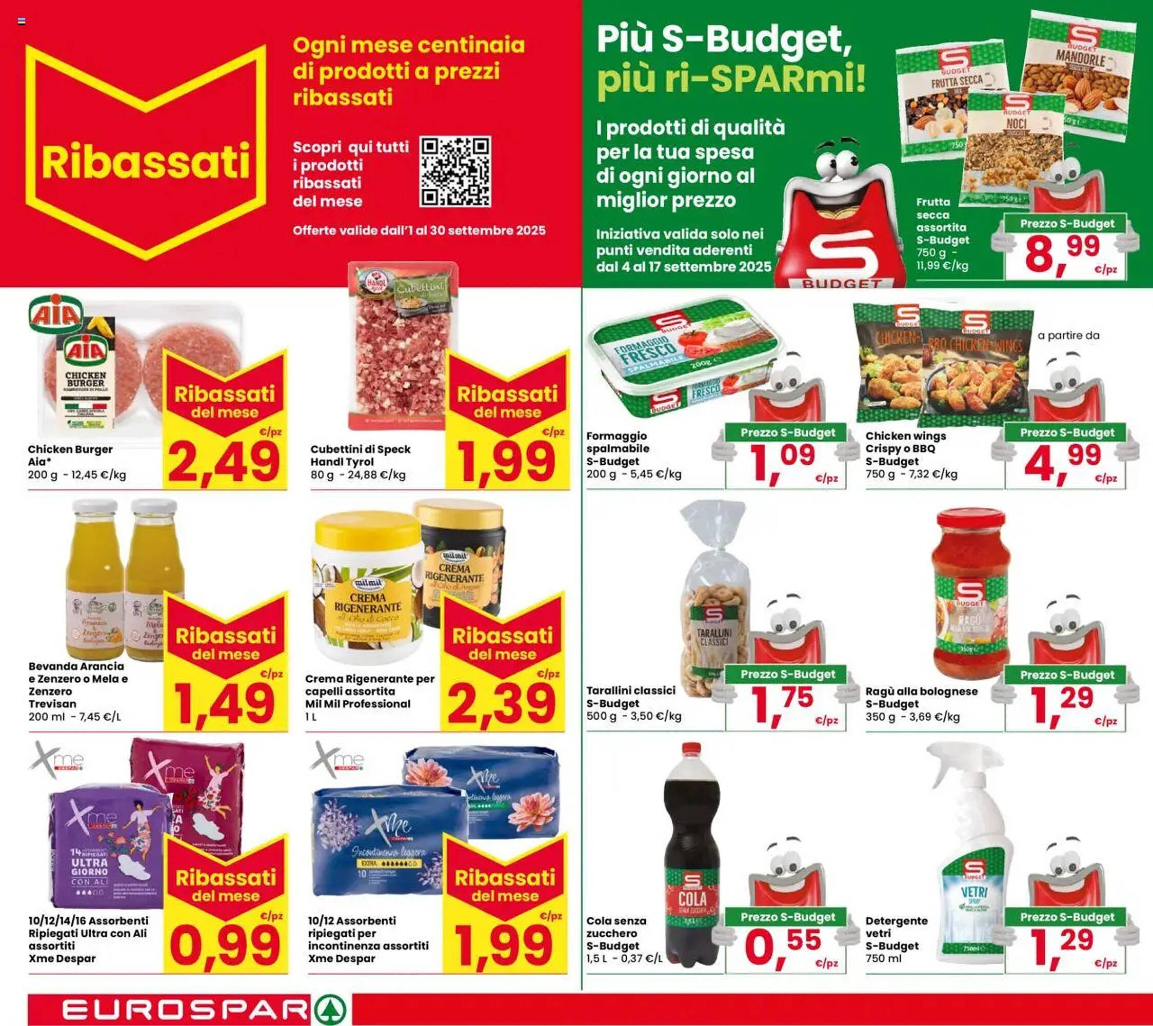 Volantino Eurospar (2025-09-04 - 2025-09-17)