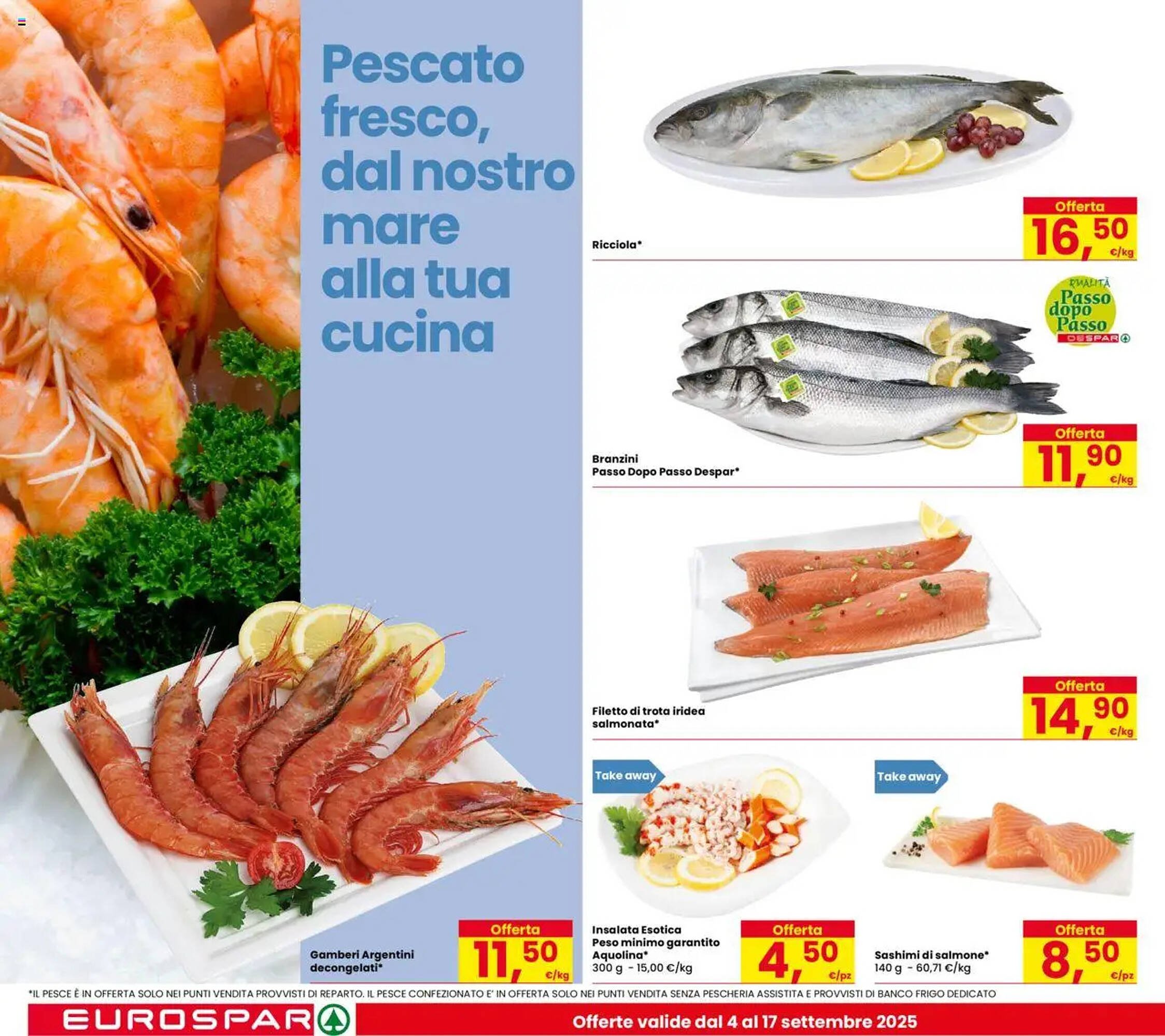 Volantino Eurospar (2025-09-04 - 2025-09-17)