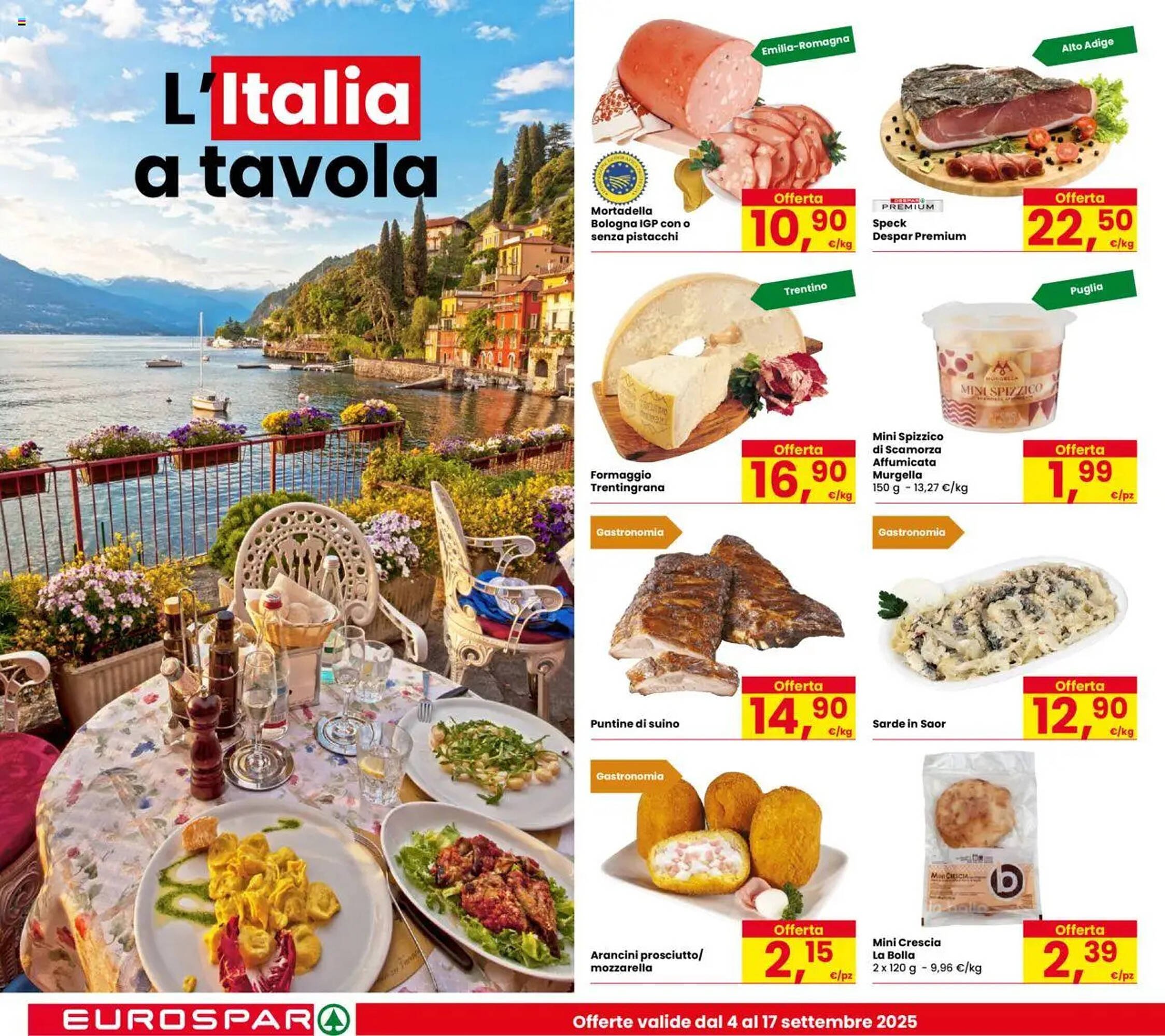 Volantino Eurospar (2025-09-04 - 2025-09-17)