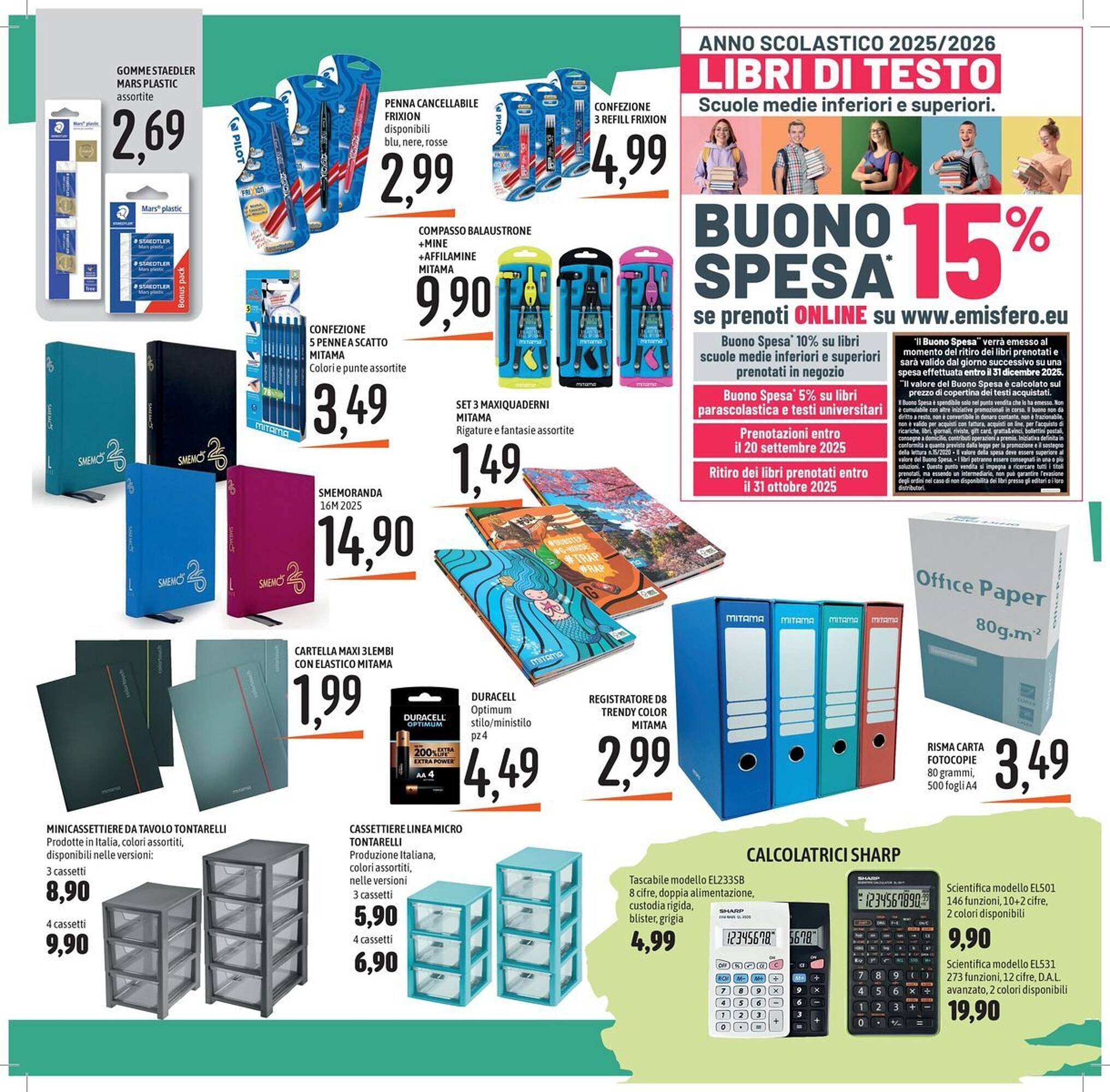 Volantino Emisfero (2025-08-28 - 2025-09-10)