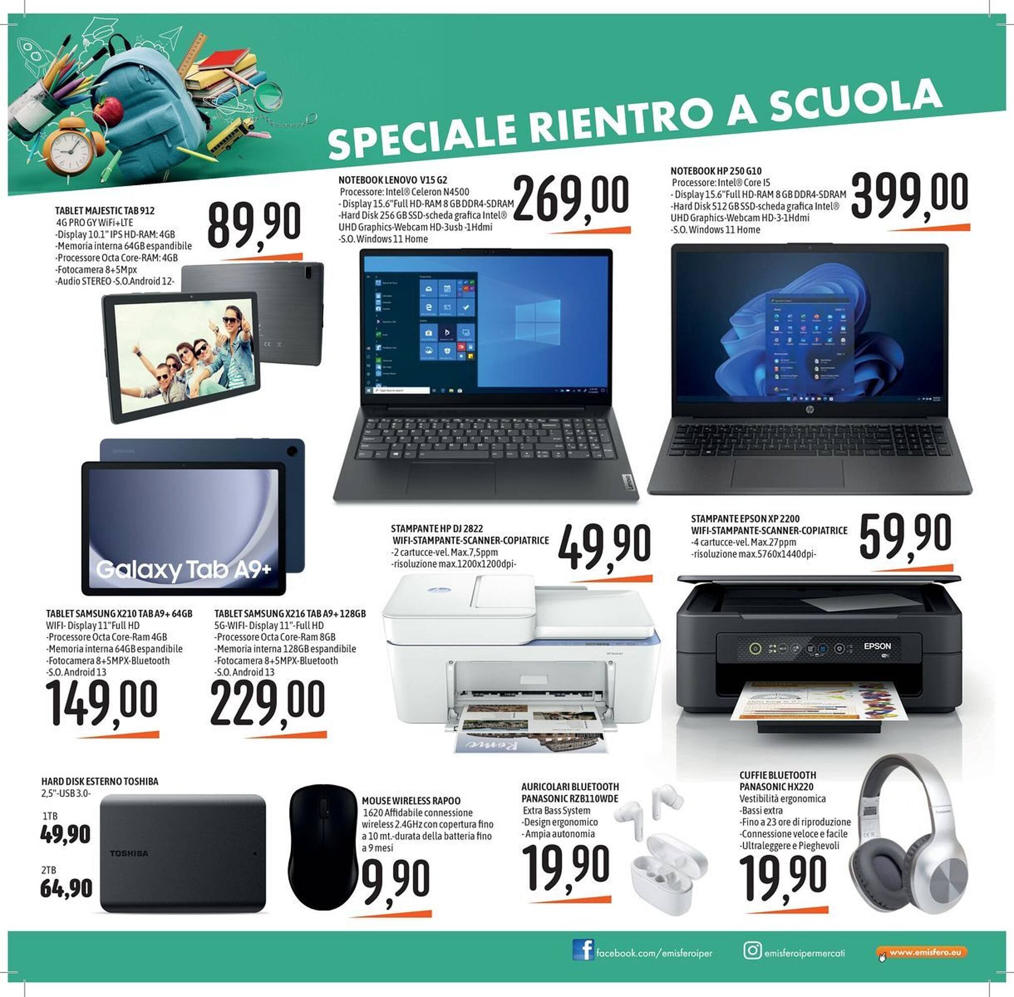 Volantino Emisfero (2025-08-28 - 2025-09-10)