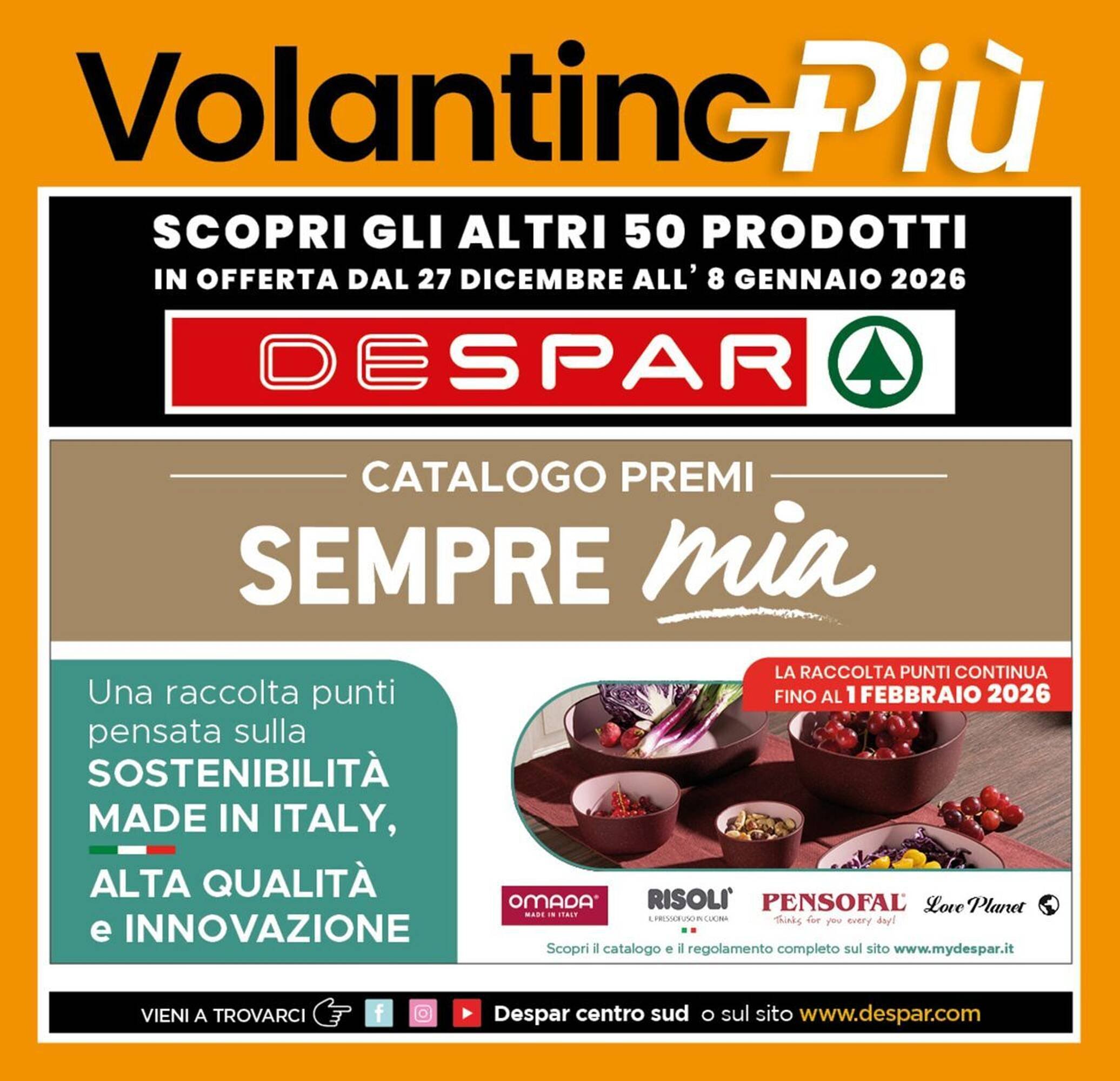 Volantino Despar (2025-12-27 - 2026-01-08)