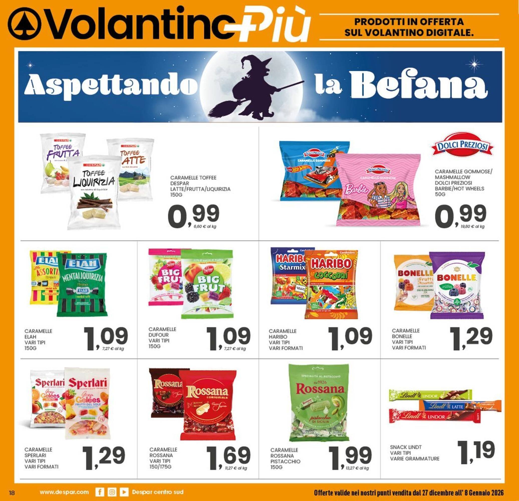 Volantino Despar (2025-12-27 - 2026-01-08)