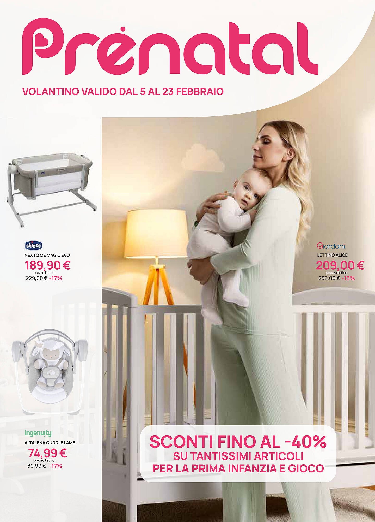 Volantino Prenatal (2026-02-04 - 2026-02-23)