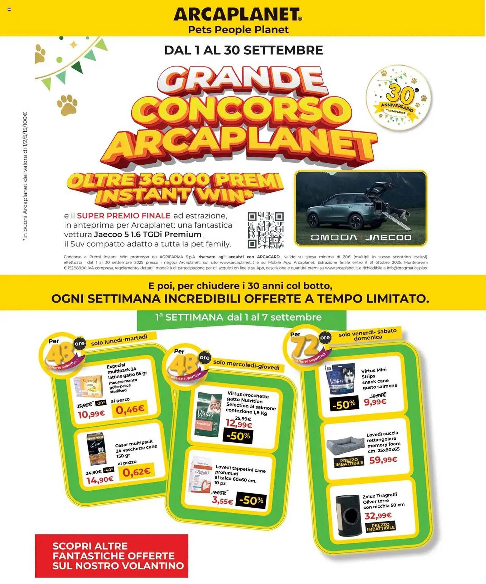 Volantino Arcaplanet (2025-09-01 - 2025-09-30)