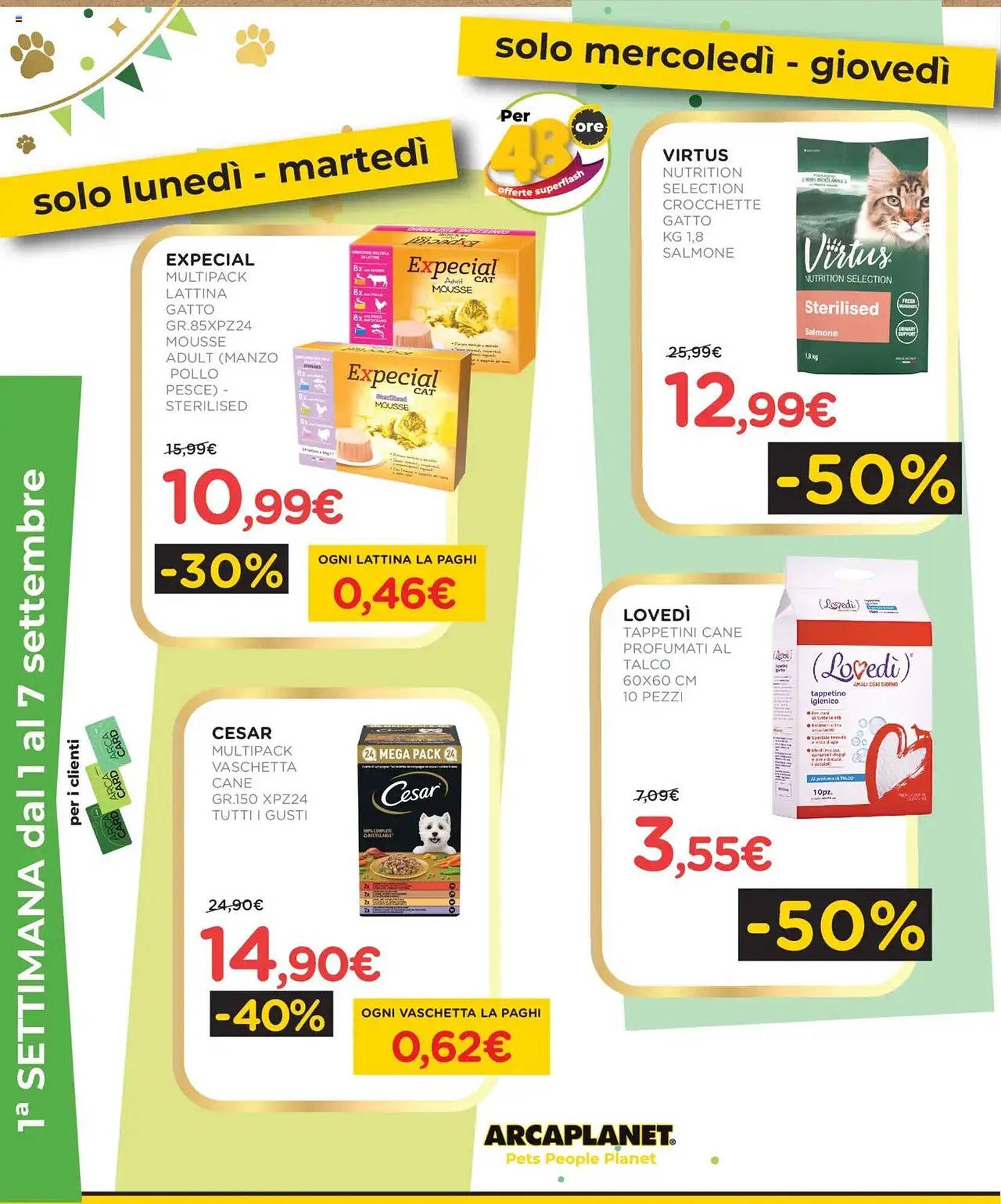 Volantino Arcaplanet (2025-09-01 - 2025-09-30)