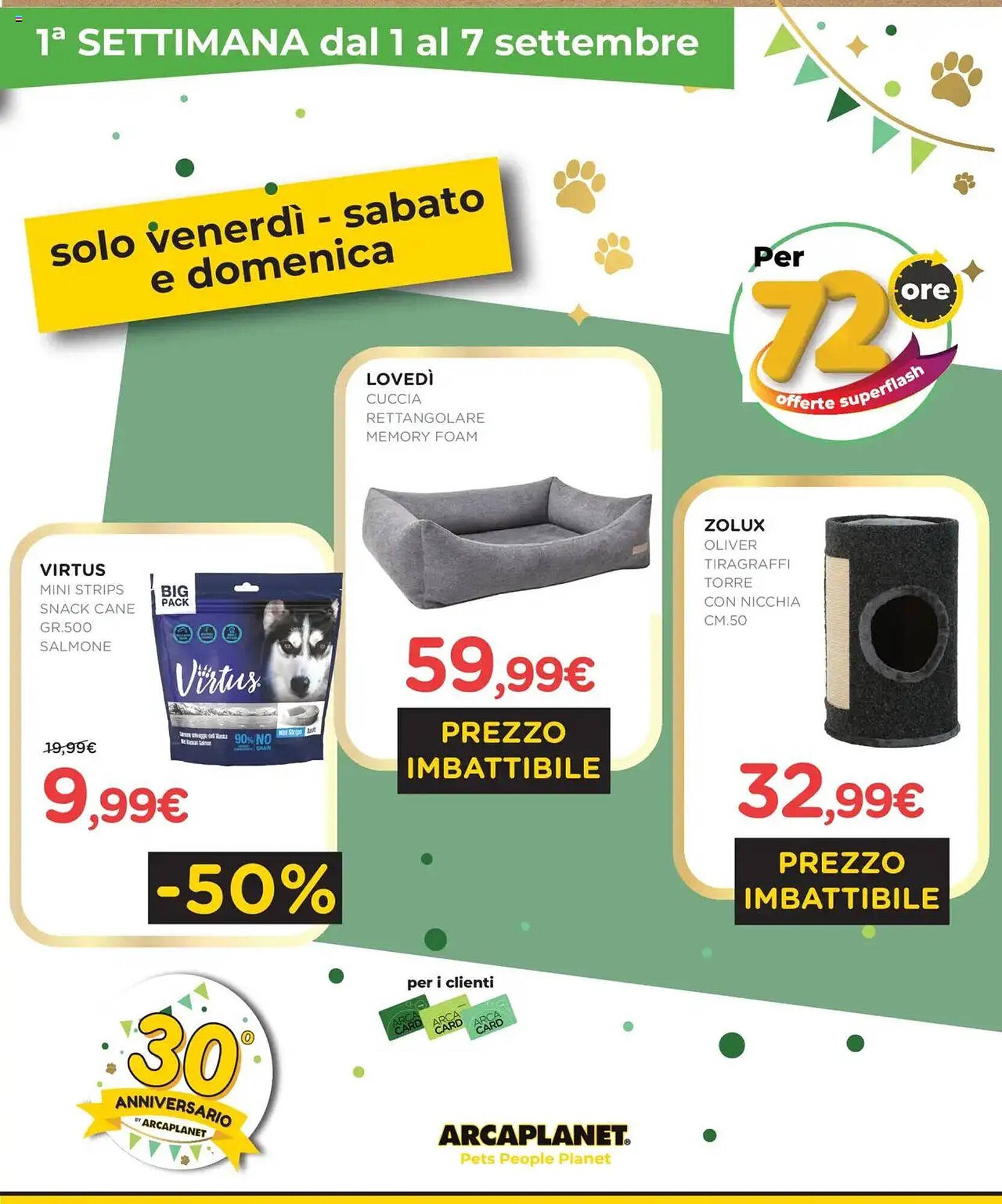 Volantino Arcaplanet (2025-09-01 - 2025-09-30)