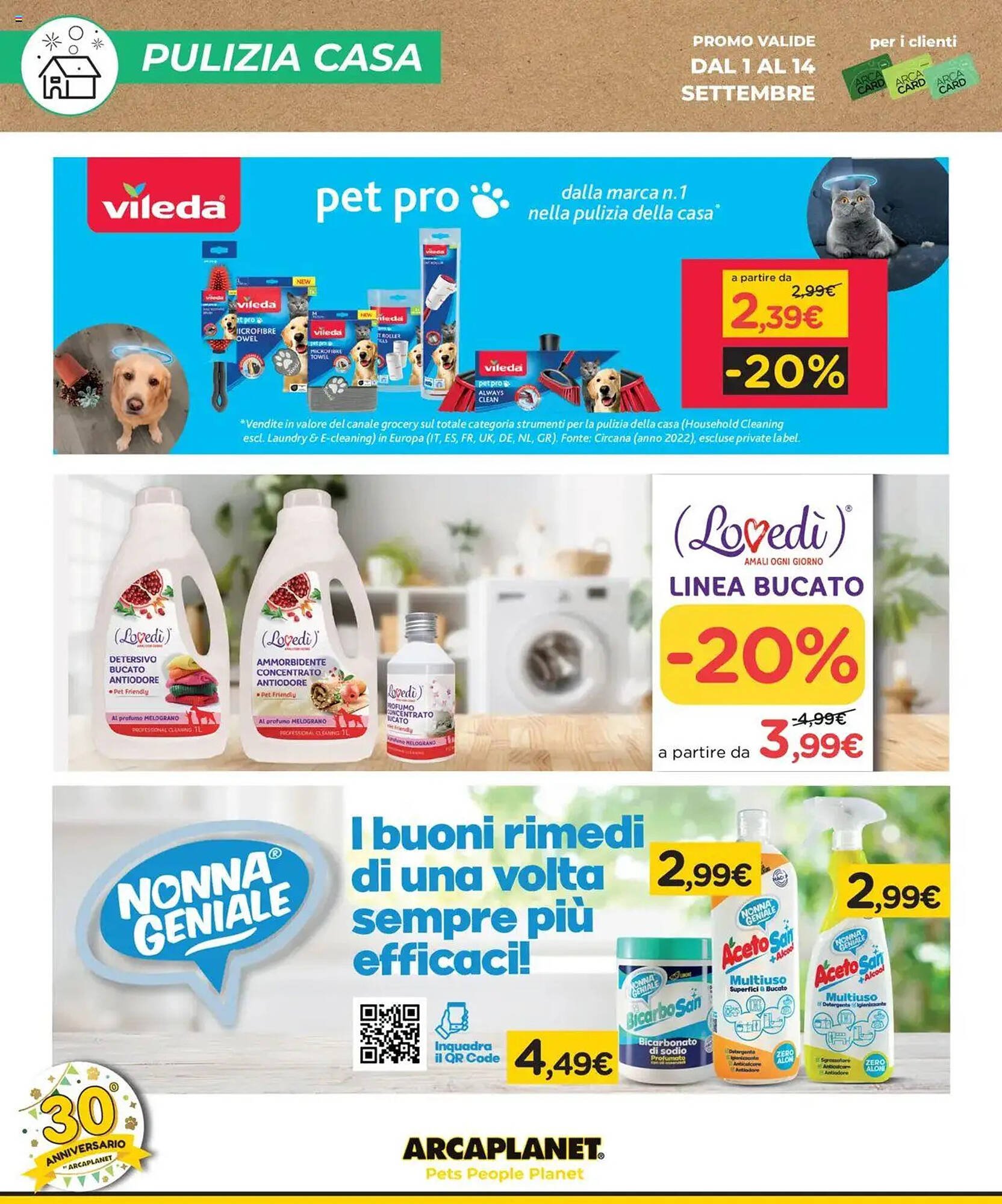 Volantino Arcaplanet (2025-09-01 - 2025-09-30)