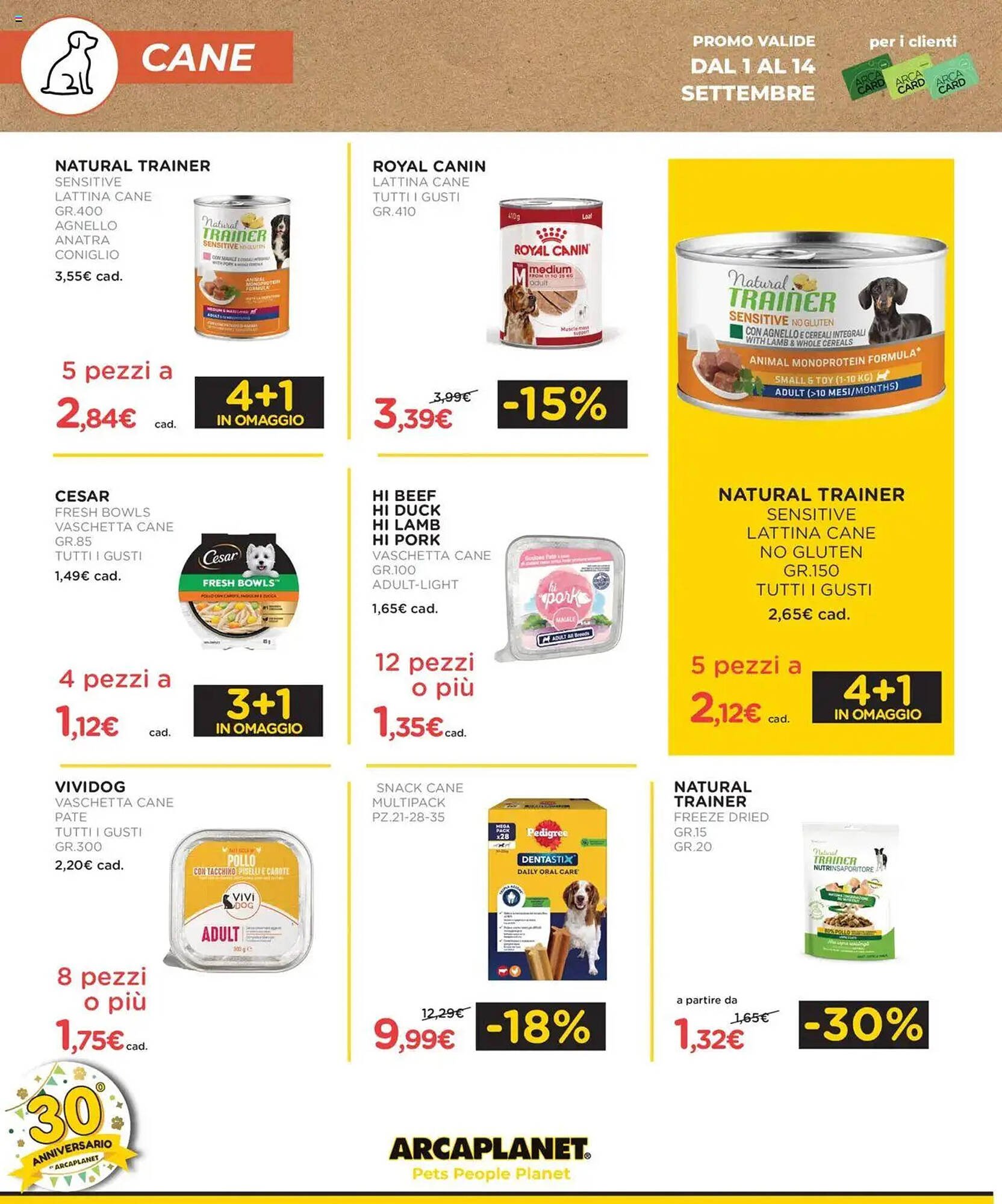 Volantino Arcaplanet (2025-09-01 - 2025-09-30)