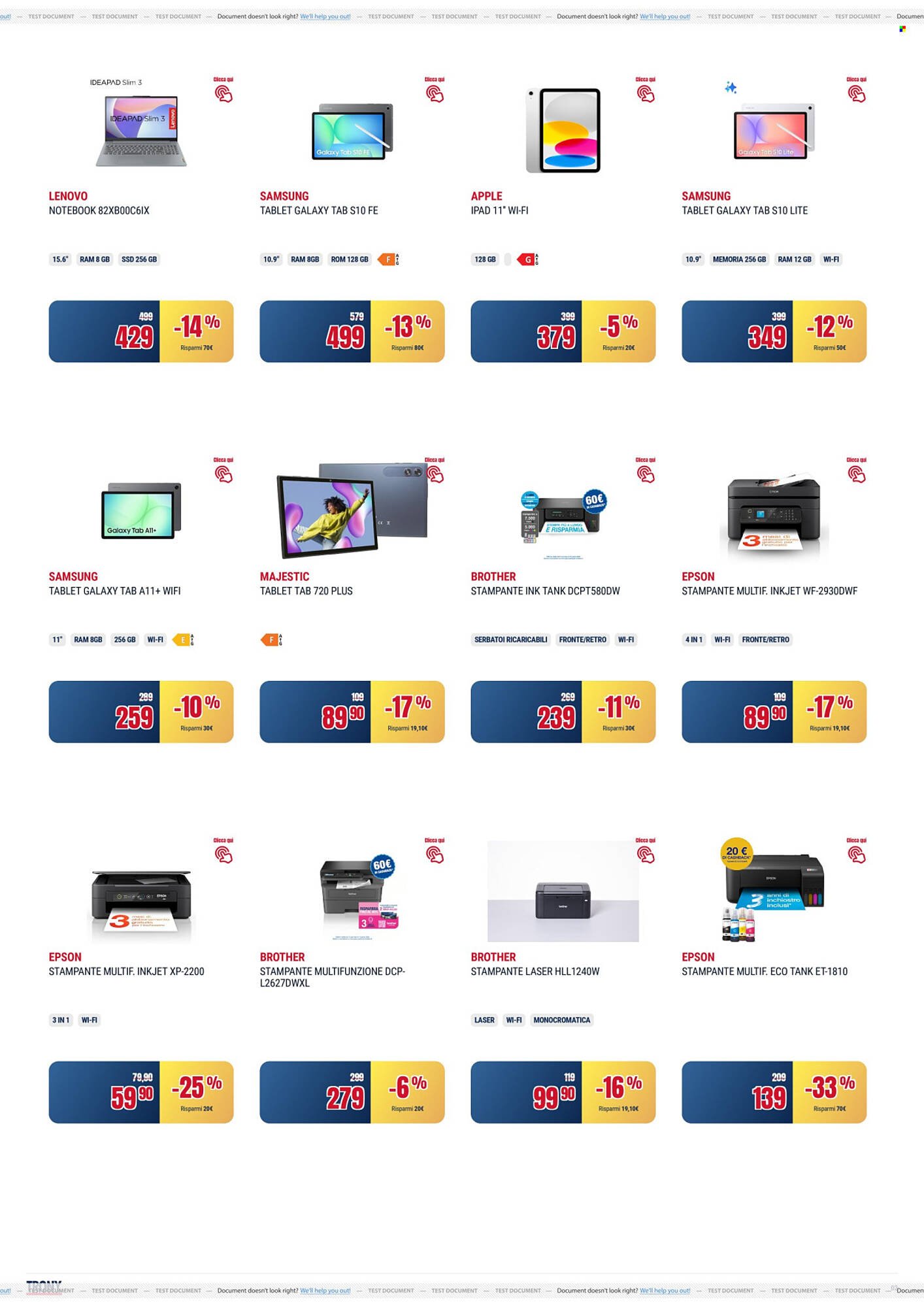 Volantino Trony (2026-04-16 - 2026-04-27)