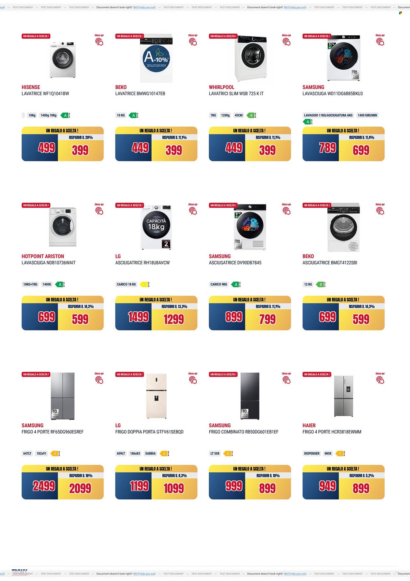 Volantino Trony (2026-04-16 - 2026-04-27)