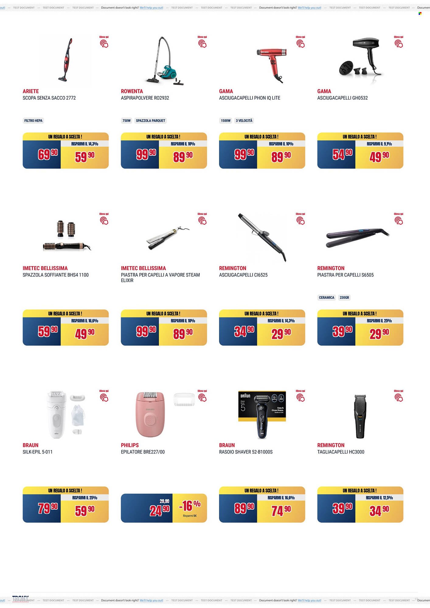 Volantino Trony (2026-04-16 - 2026-04-27)