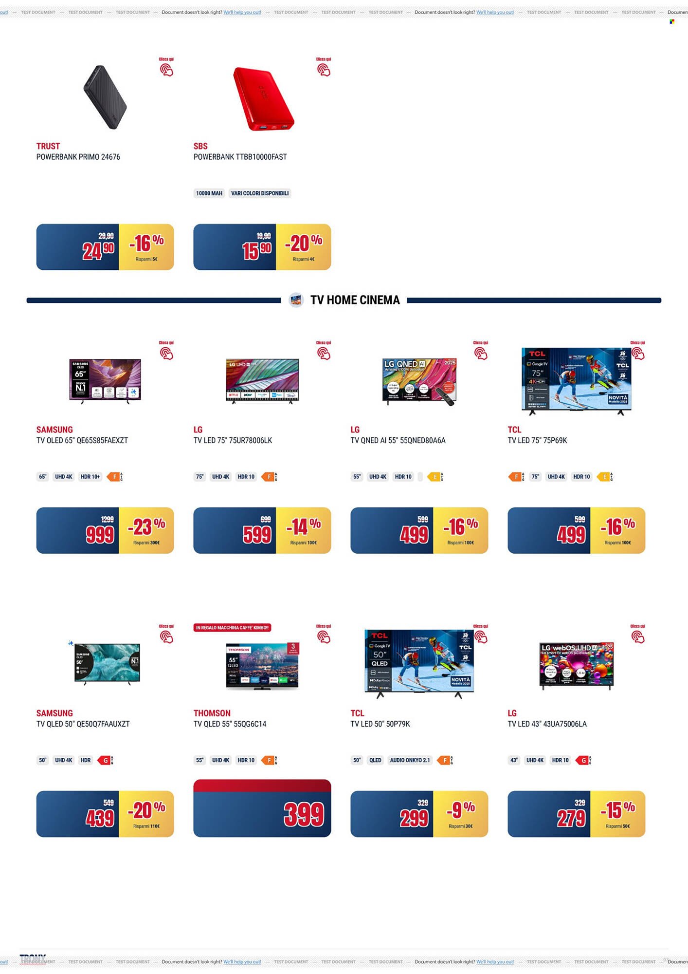 Volantino Trony (2026-04-16 - 2026-04-27)