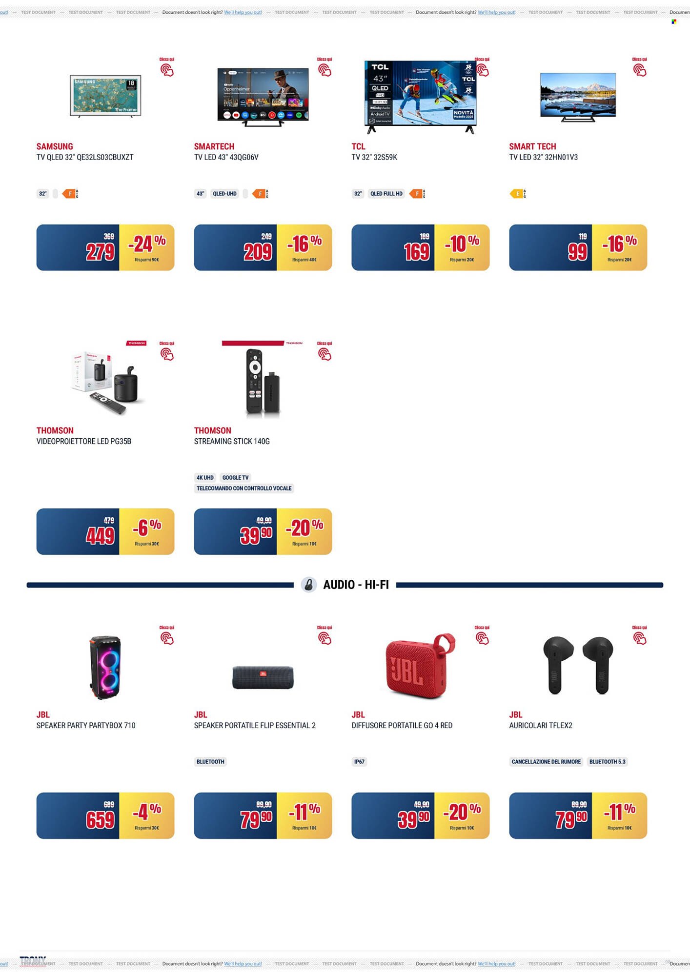 Volantino Trony (2026-04-16 - 2026-04-27)