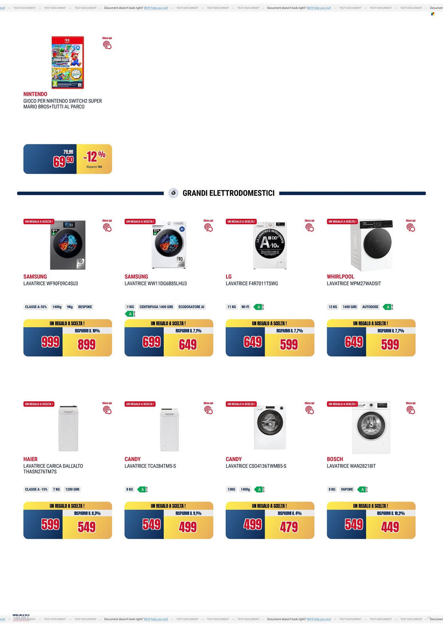 Volantino Trony (2026-04-16 - 2026-04-27)