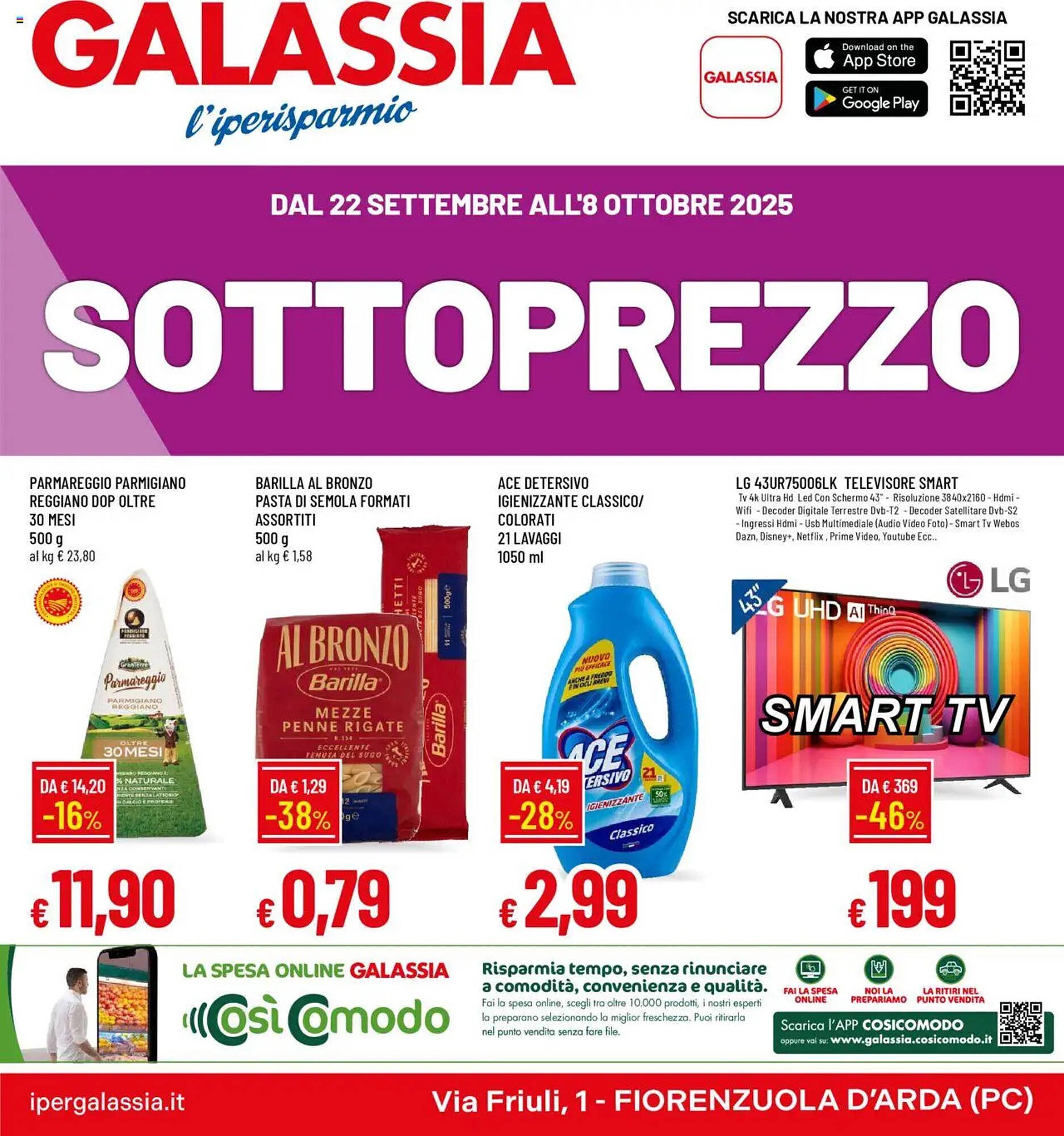 Volantino Galassia (2025-09-22 - 2025-10-08)