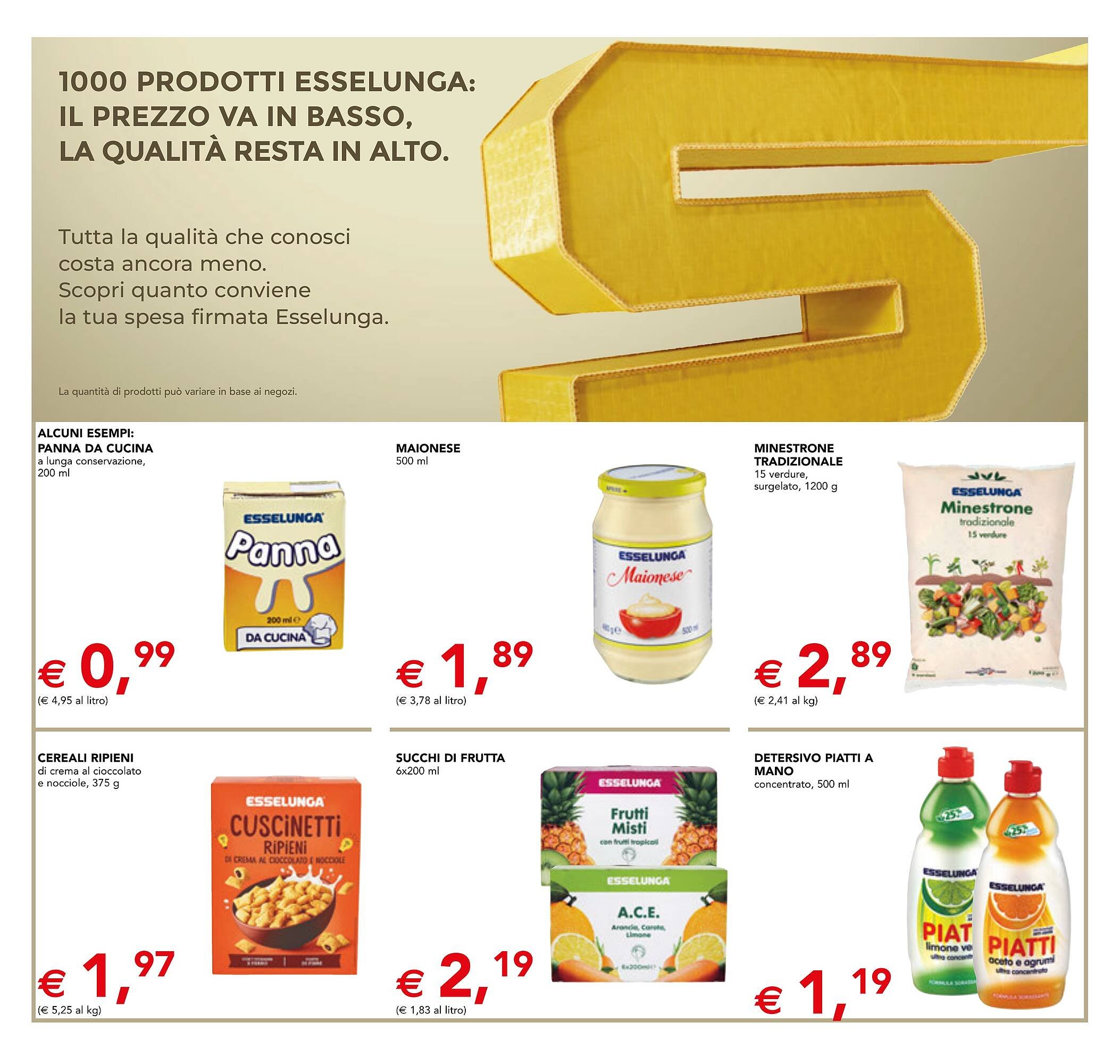 Volantino Esselunga (2025-10-09 - 2025-10-22)