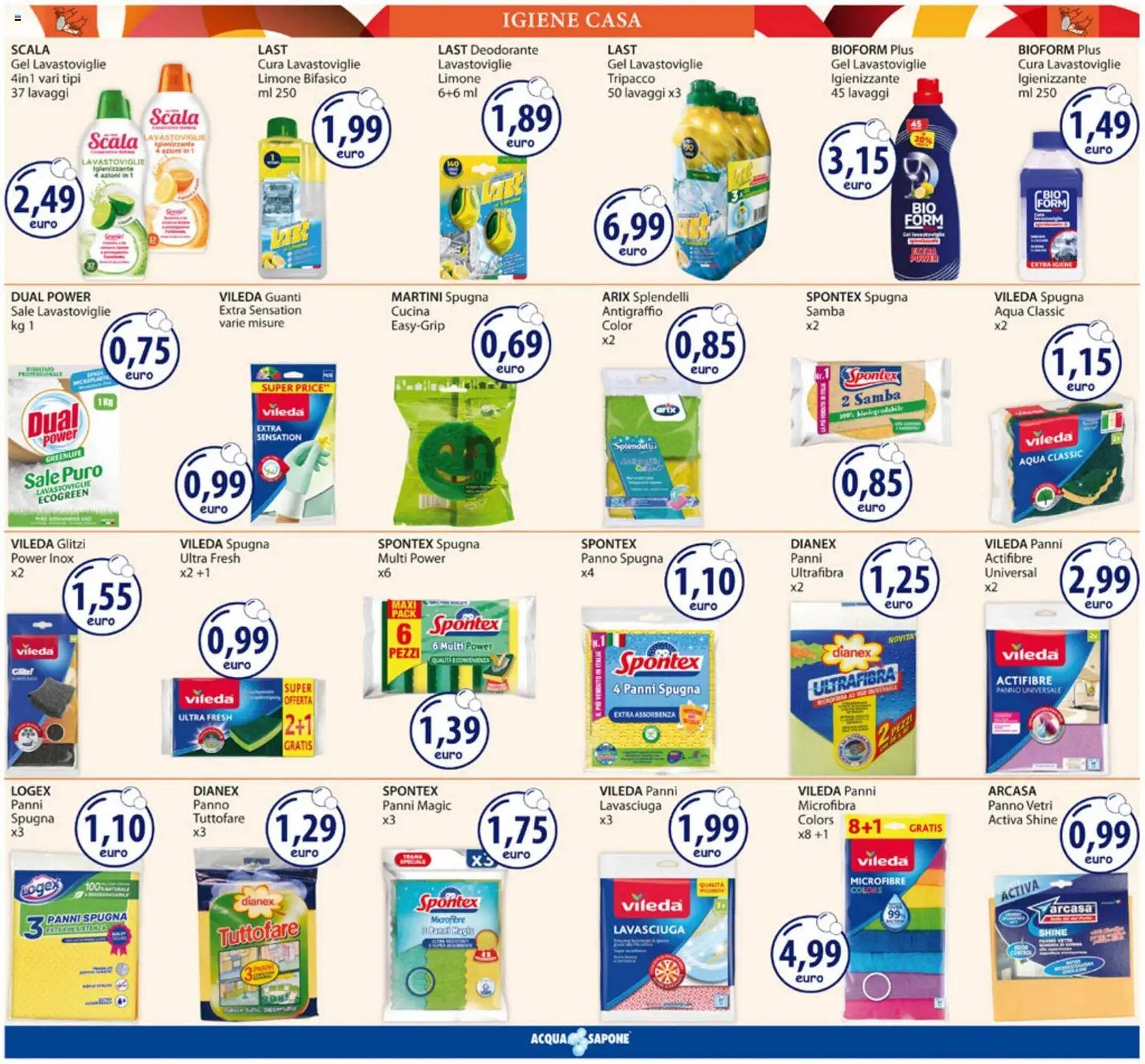 Volantino Acqua &amp; Sapone (2026-03-23 - 2026-04-05)