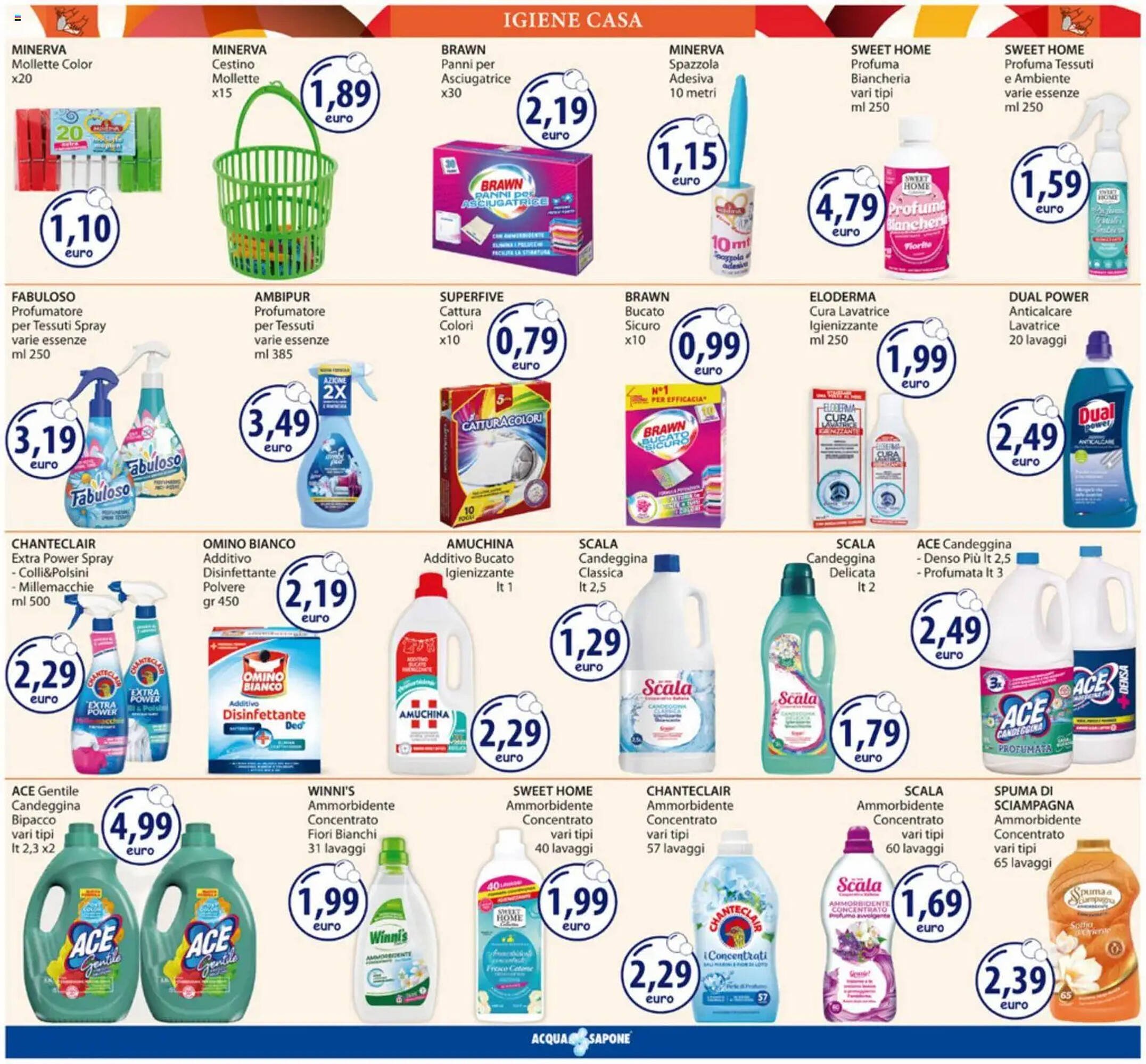 Volantino Acqua &amp; Sapone (2026-03-23 - 2026-04-05)
