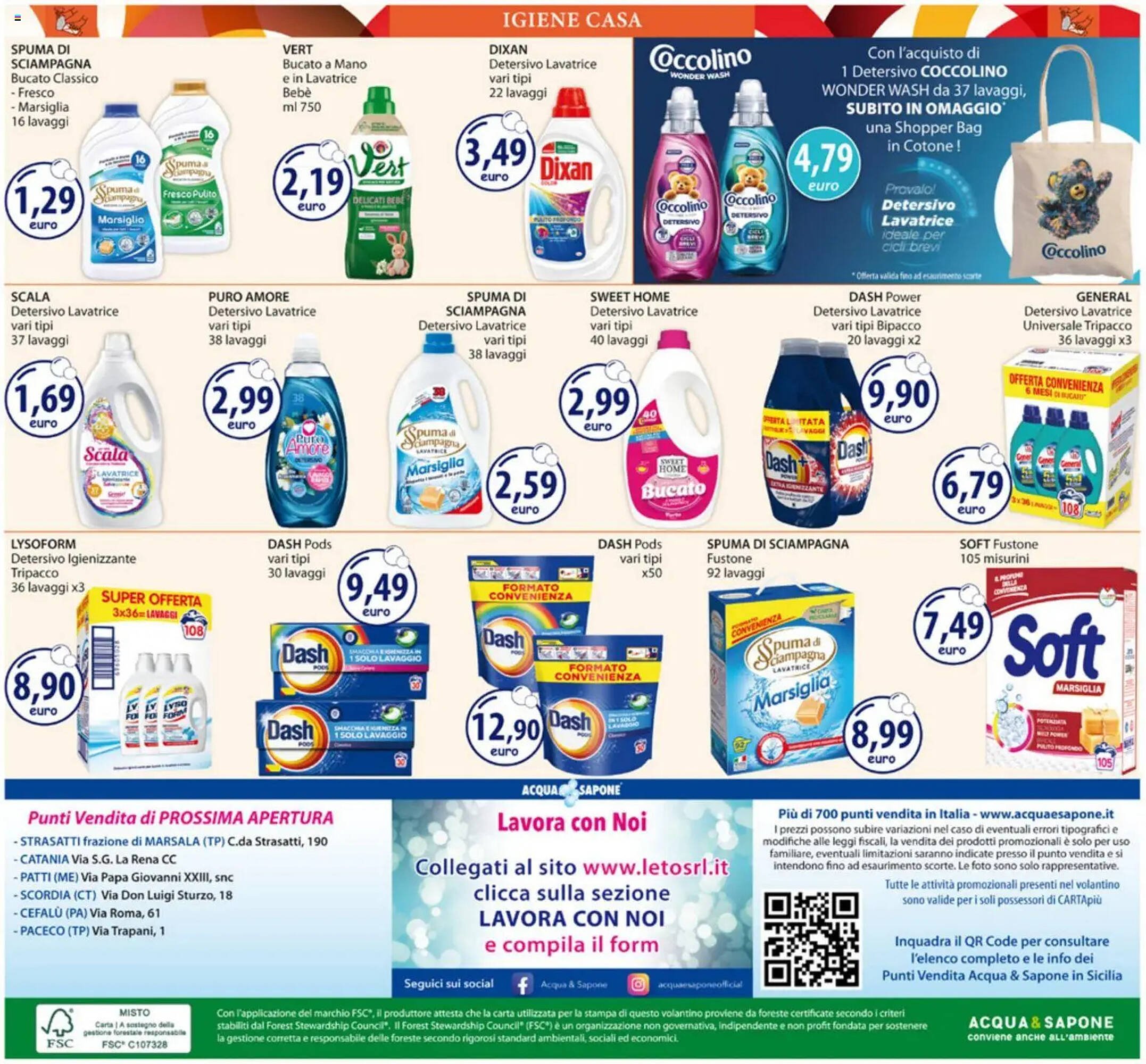 Volantino Acqua &amp; Sapone (2026-03-23 - 2026-04-05)