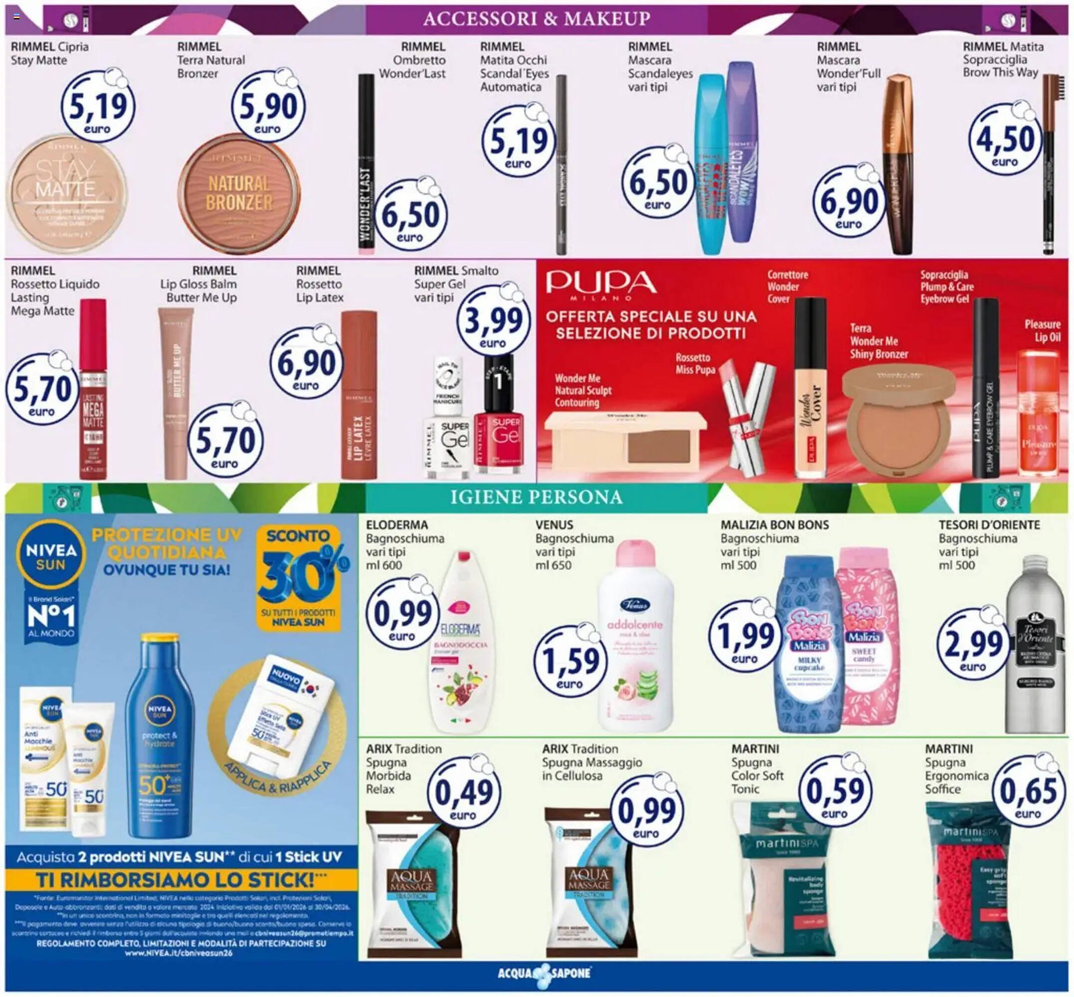 Volantino Acqua &amp; Sapone (2026-03-23 - 2026-04-05)