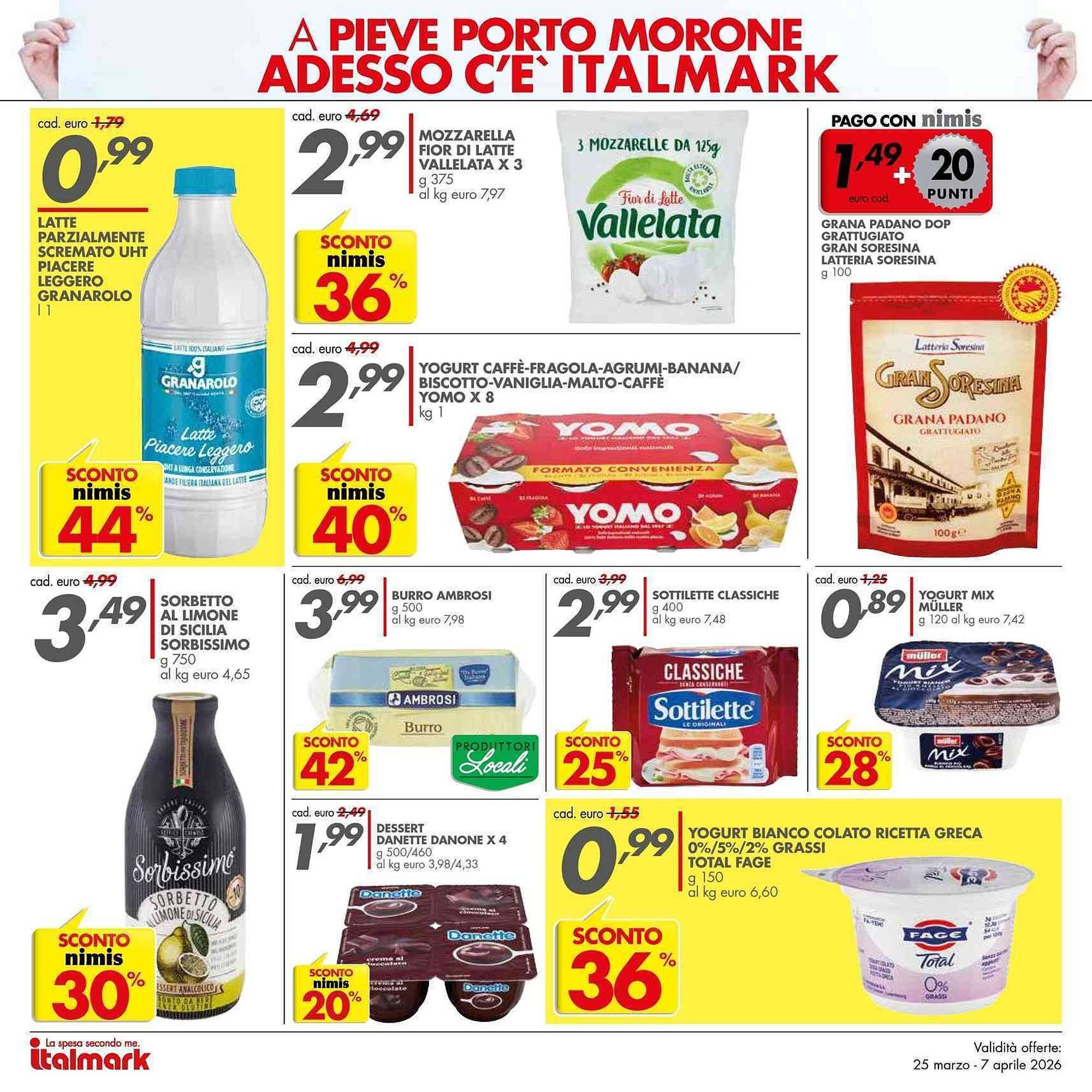 Volantino Italmark (2026-03-25 - 2026-04-07)