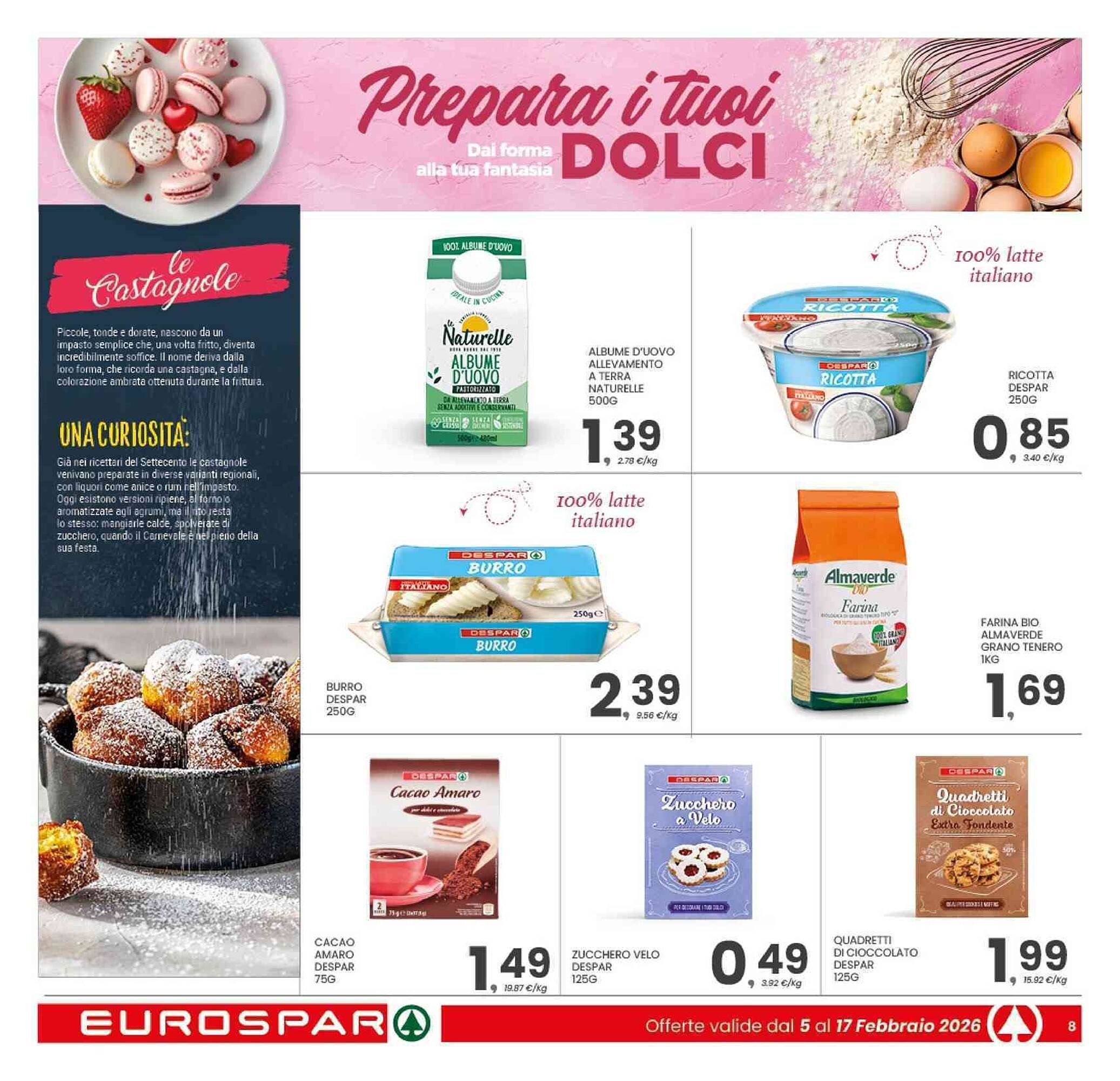 Volantino Eurospar (2026-02-05 - 2026-02-17)
