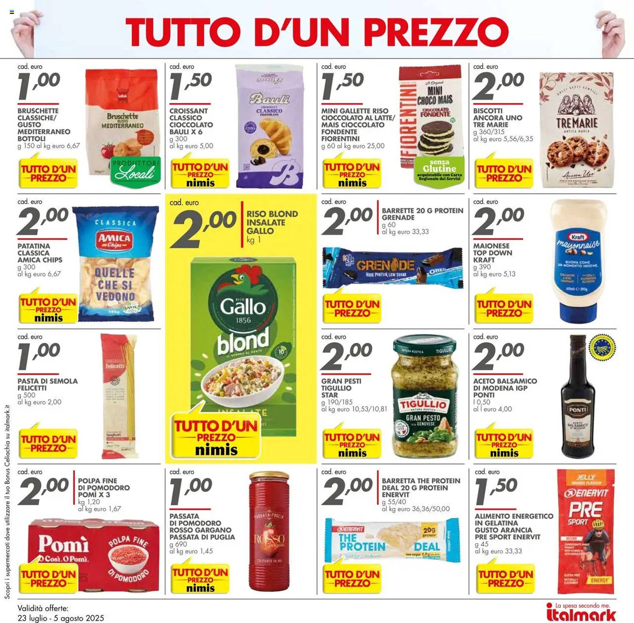 Volantino Italmark (2025-07-23 - 2025-08-05)