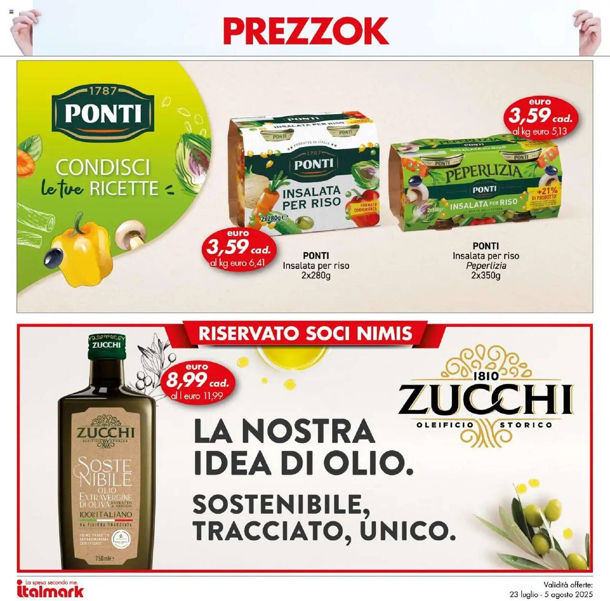 Volantino Italmark (2025-07-23 - 2025-08-05)