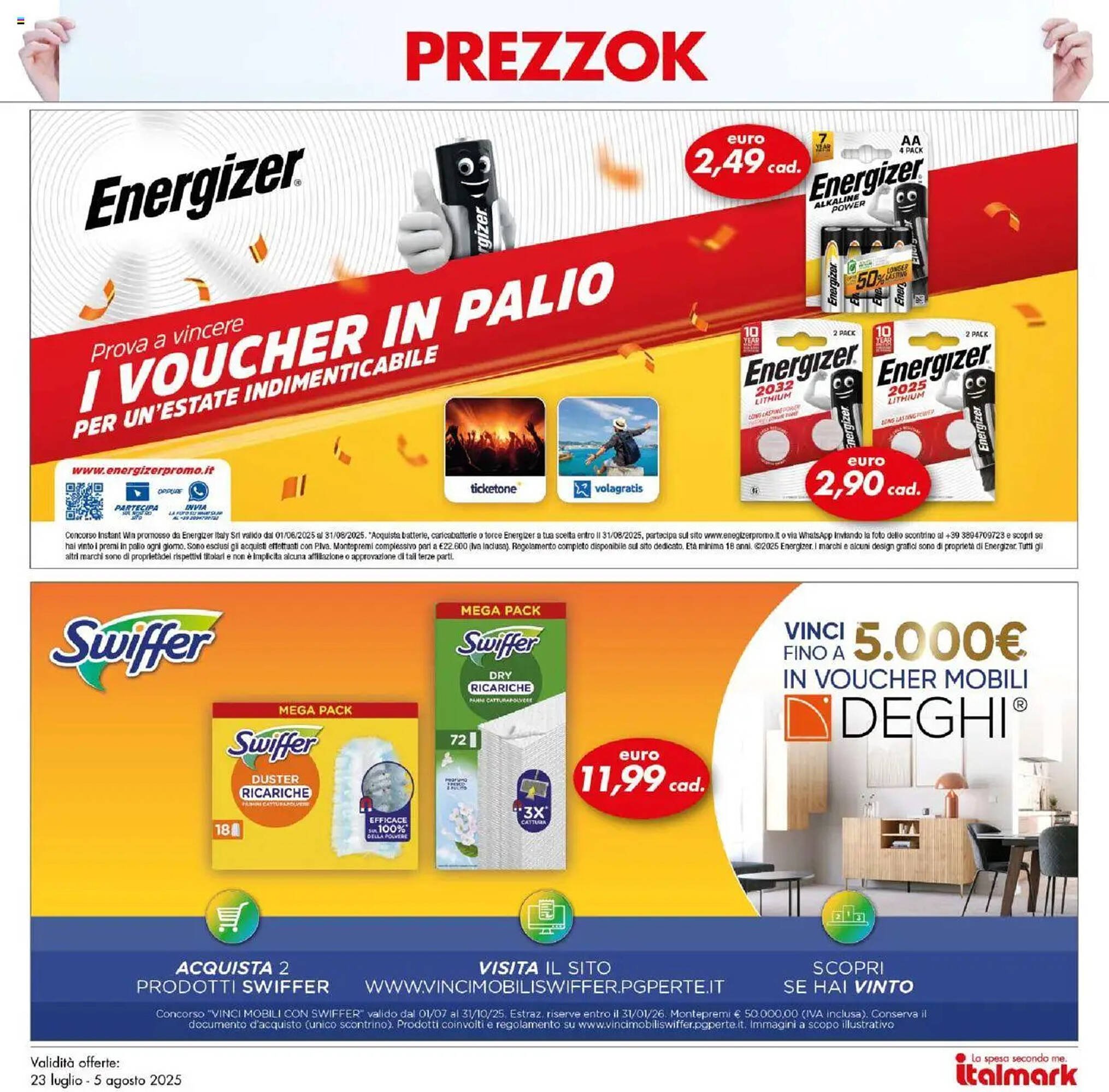 Volantino Italmark (2025-07-23 - 2025-08-05)
