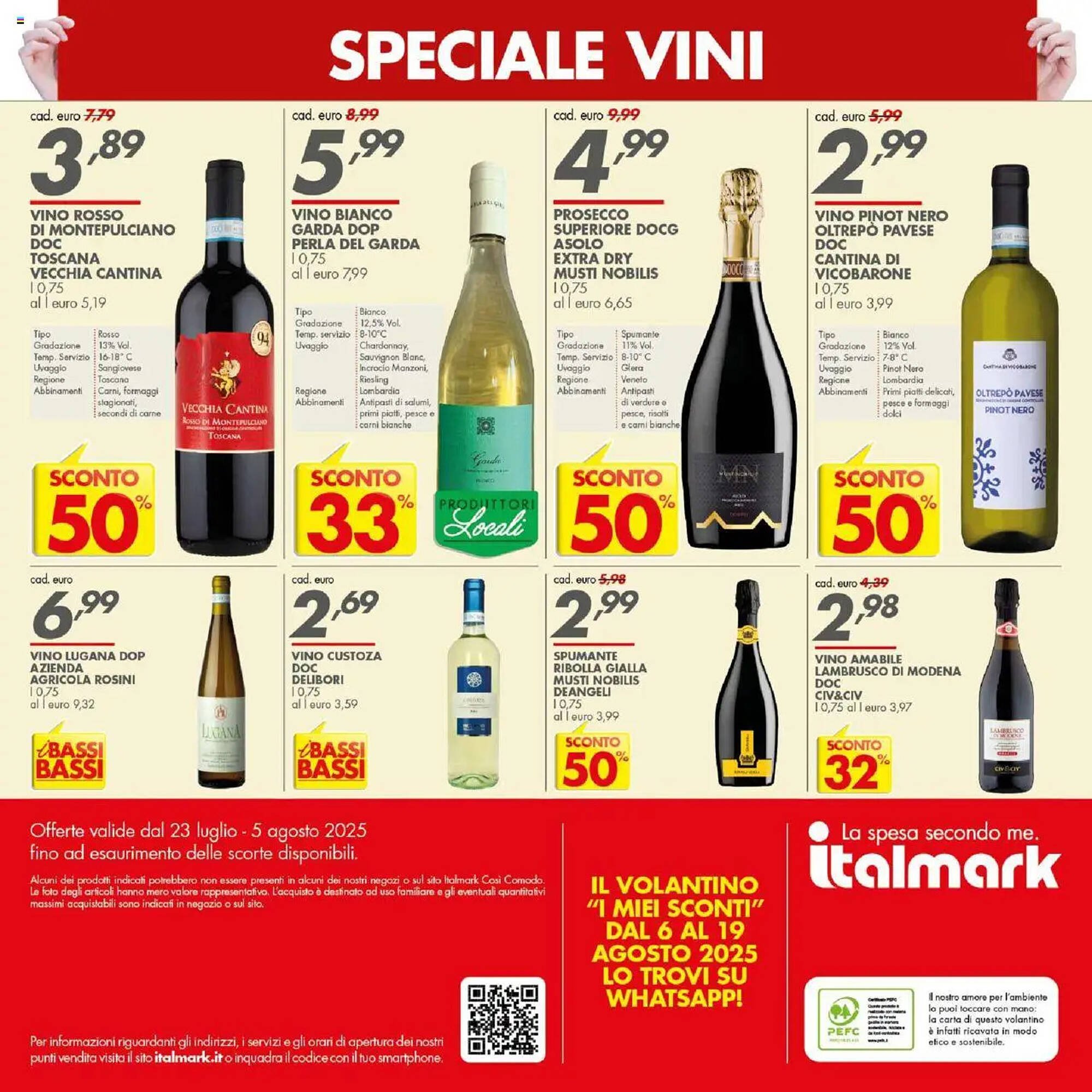 Volantino Italmark (2025-07-23 - 2025-08-05)