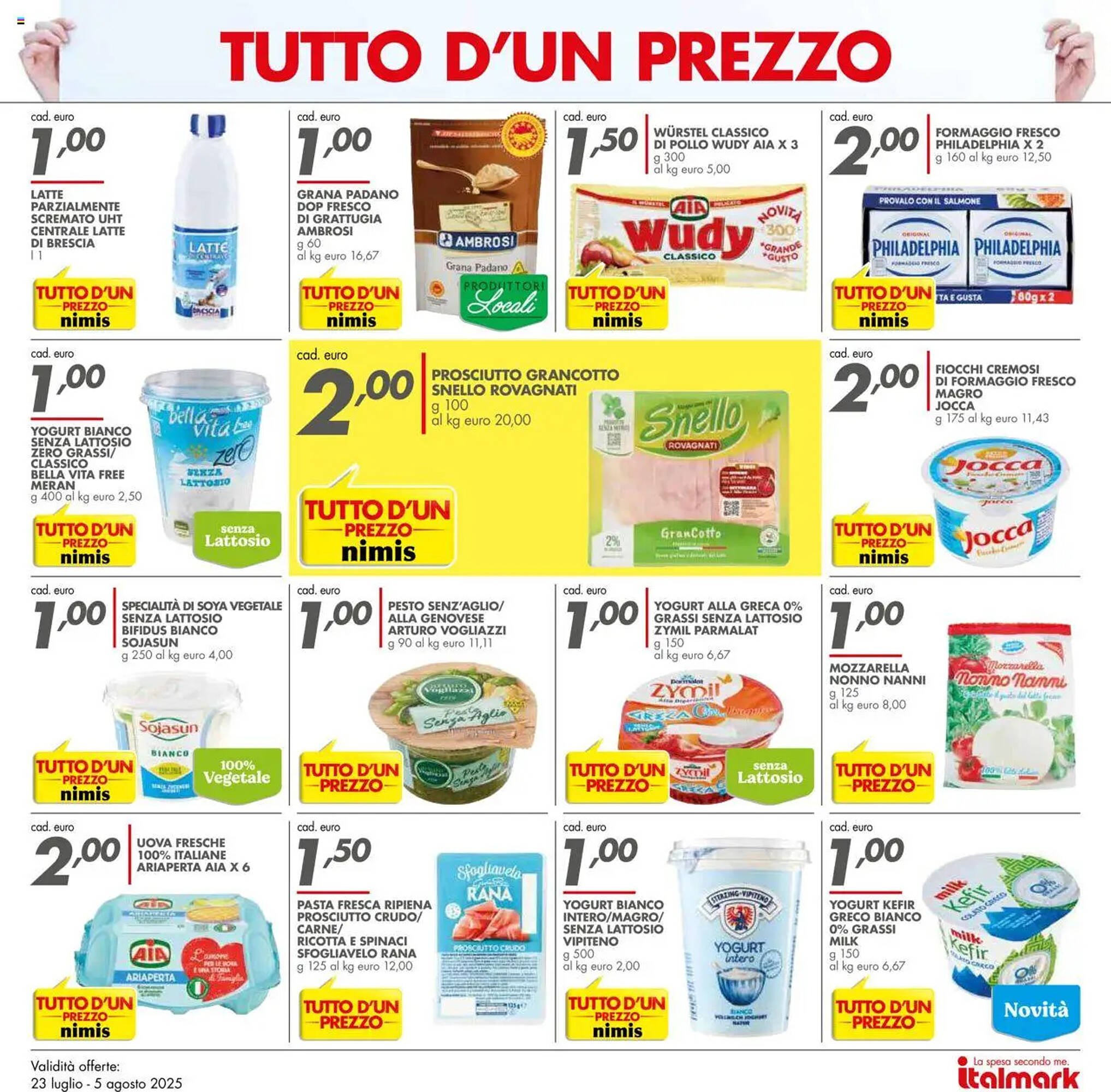 Volantino Italmark (2025-07-23 - 2025-08-05)
