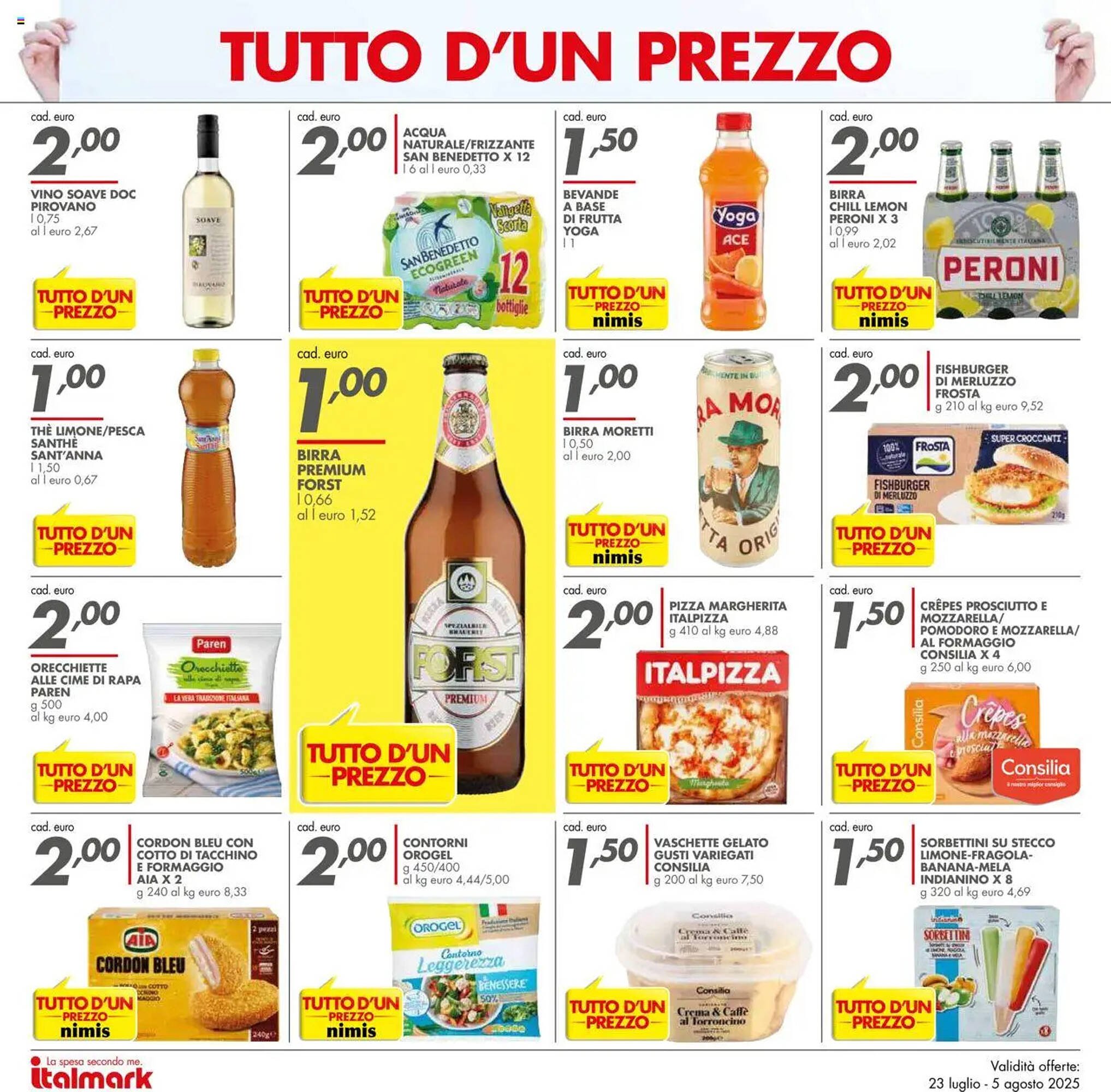 Volantino Italmark (2025-07-23 - 2025-08-05)