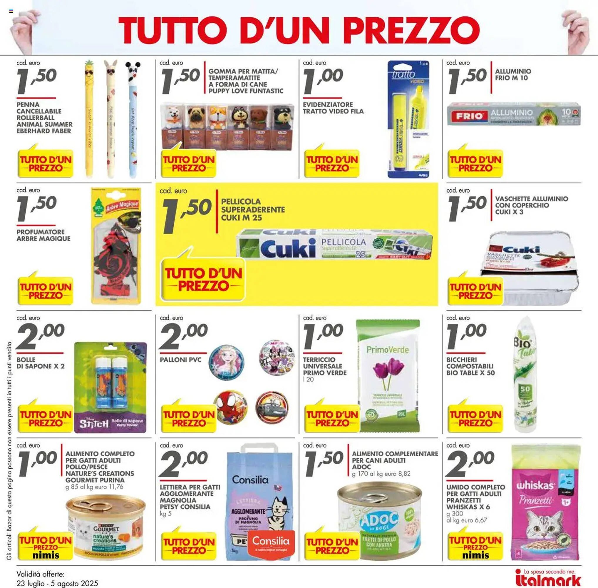 Volantino Italmark (2025-07-23 - 2025-08-05)