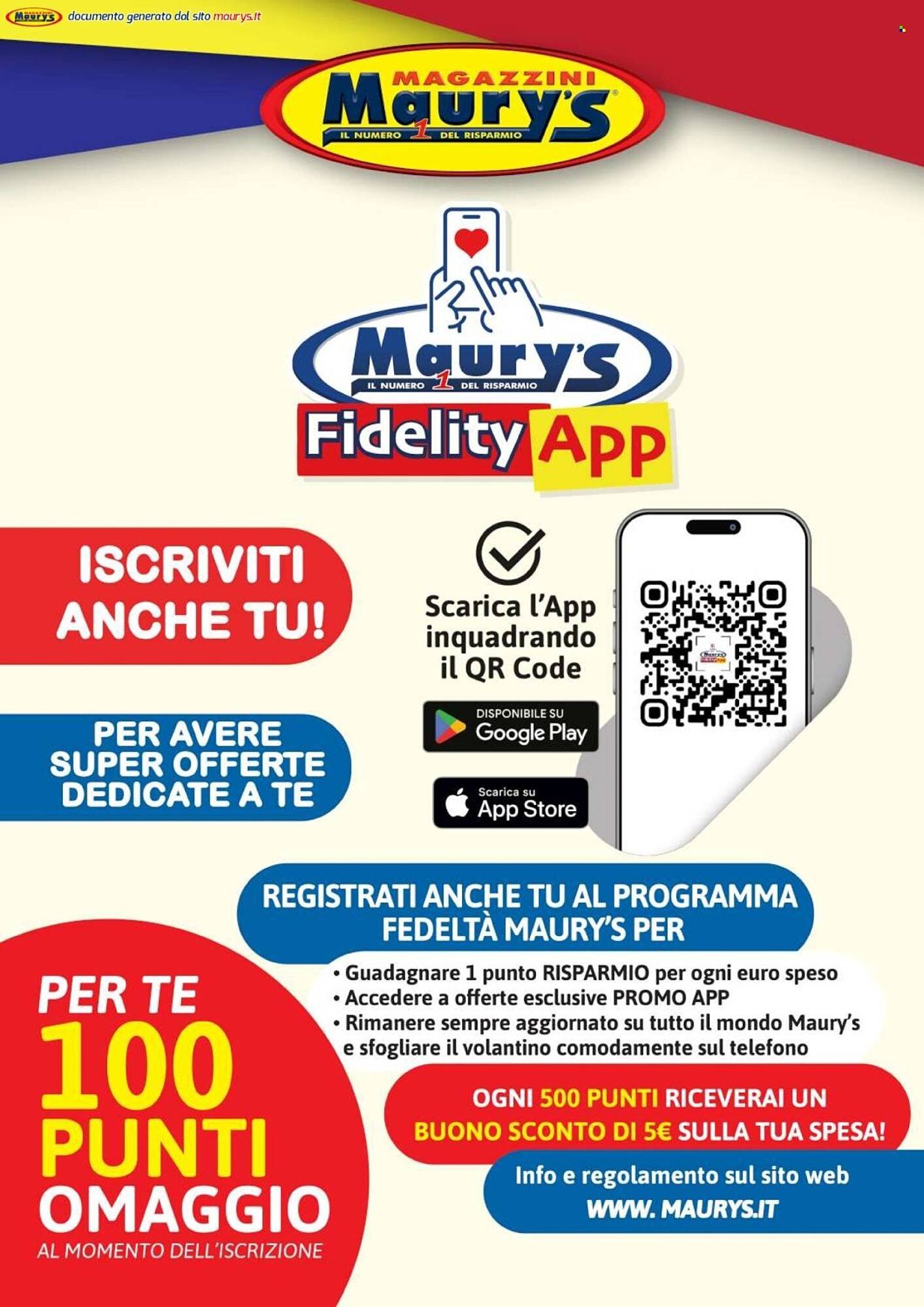 Volantino Maury's (2026-05-16 - 2026-05-31)