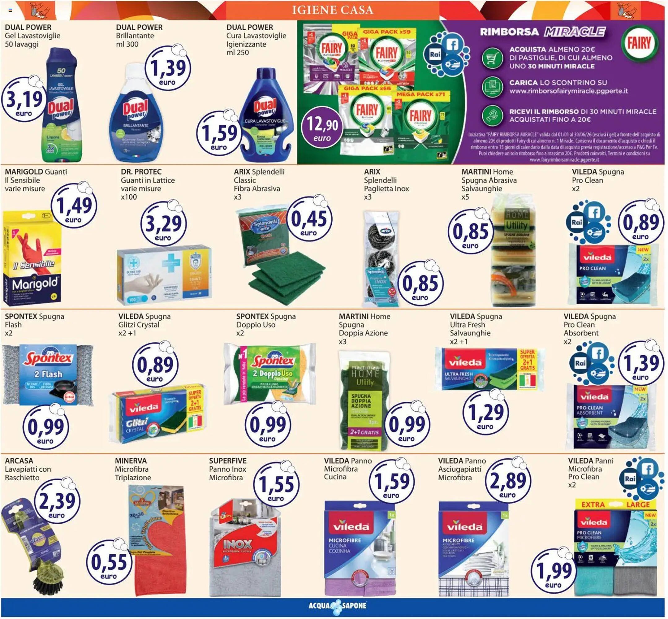 Volantino Acqua &amp; Sapone (2026-03-12 - 2026-03-22)