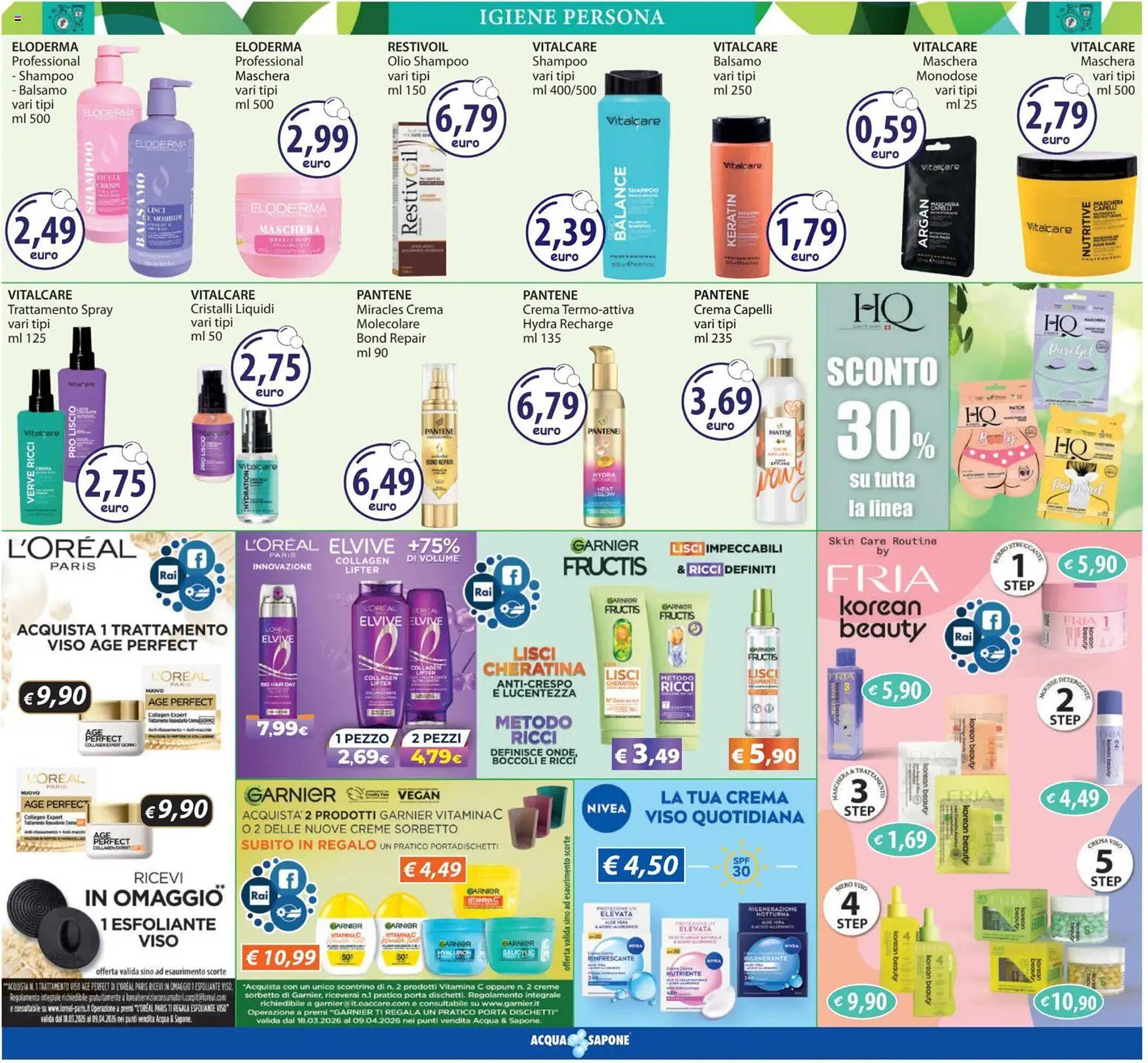 Volantino Acqua &amp; Sapone (2026-03-12 - 2026-03-22)