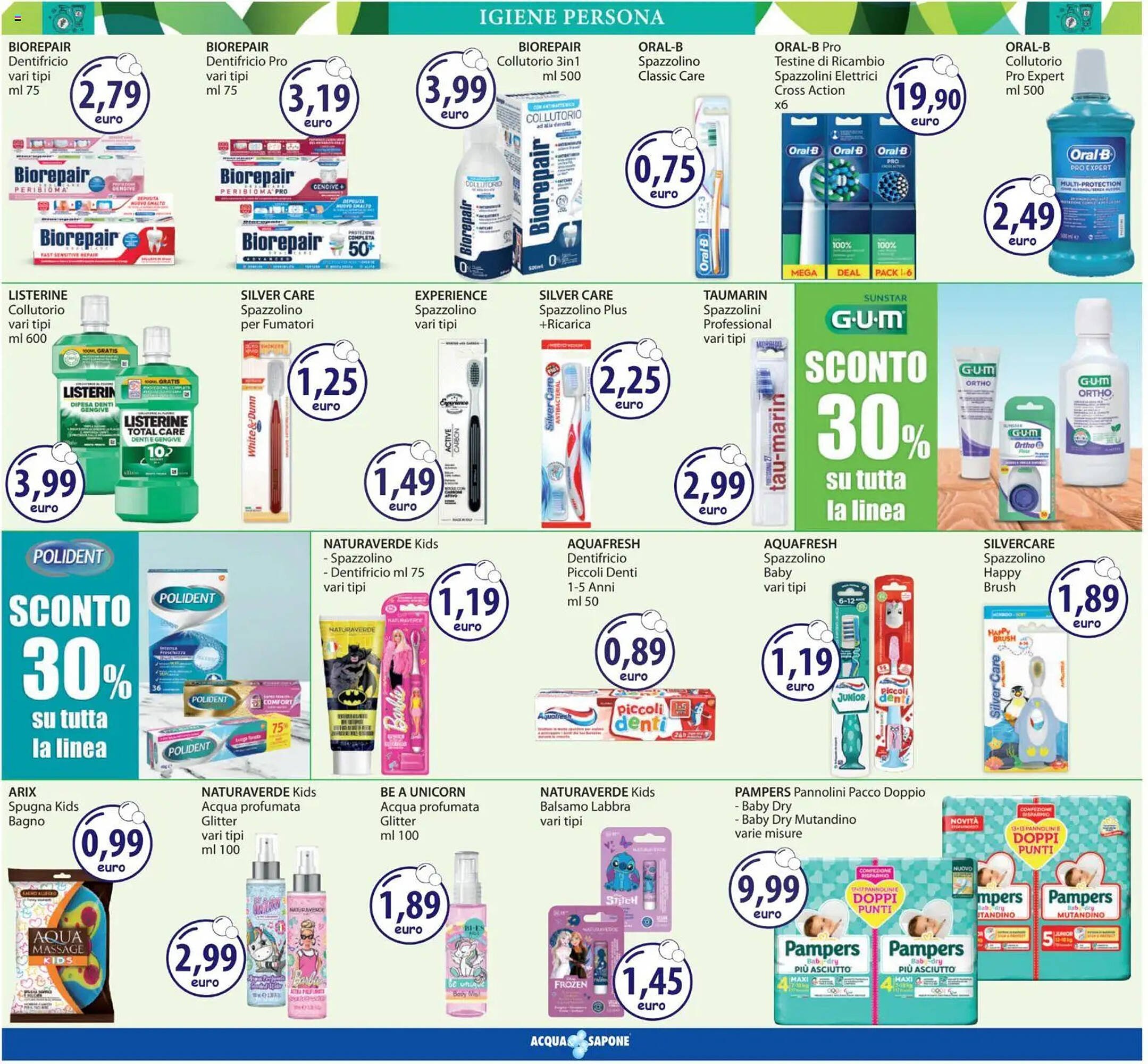 Volantino Acqua &amp; Sapone (2026-03-12 - 2026-03-22)
