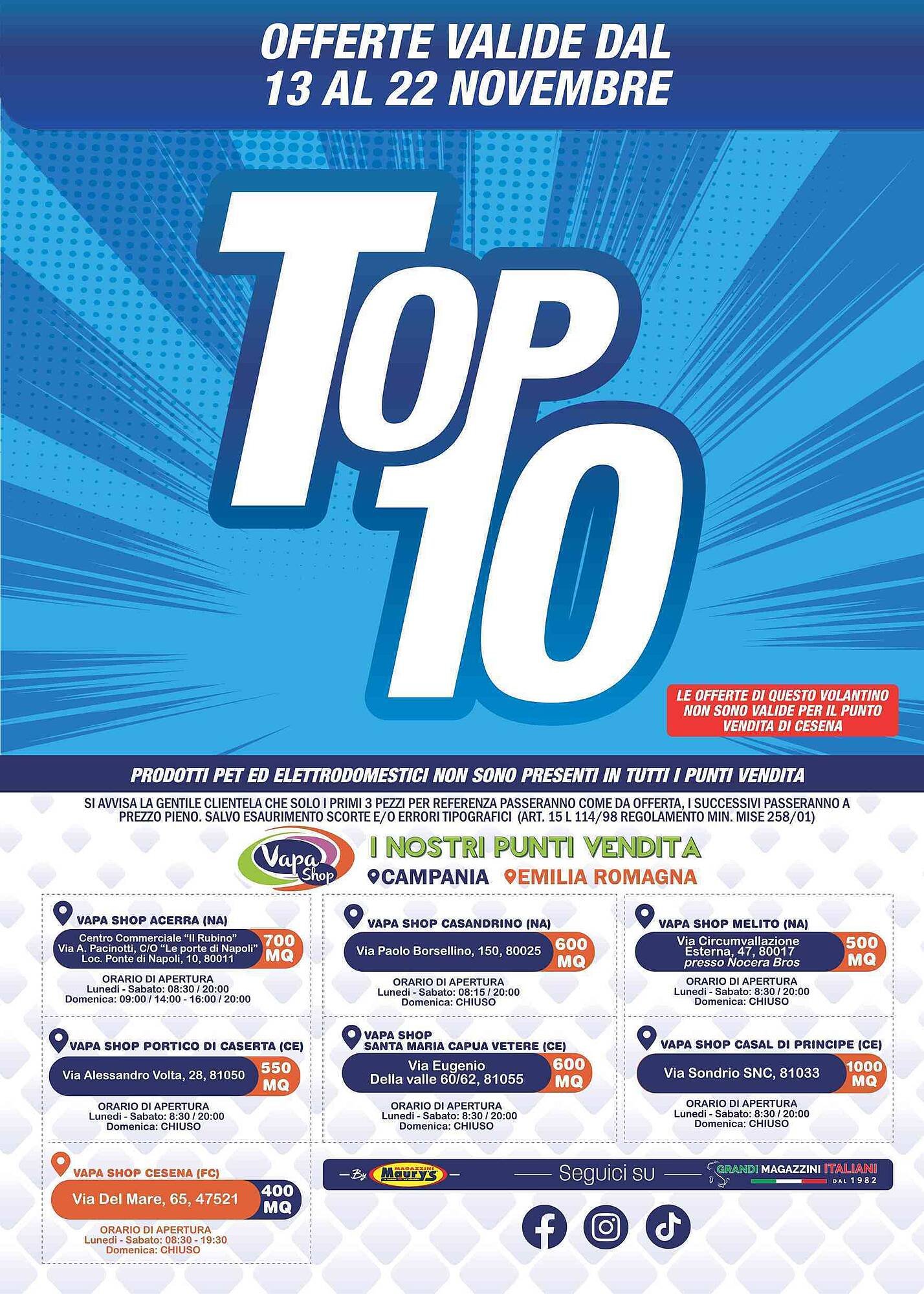 Volantino Maury&#039;s (2025-11-13 - 2025-11-22)