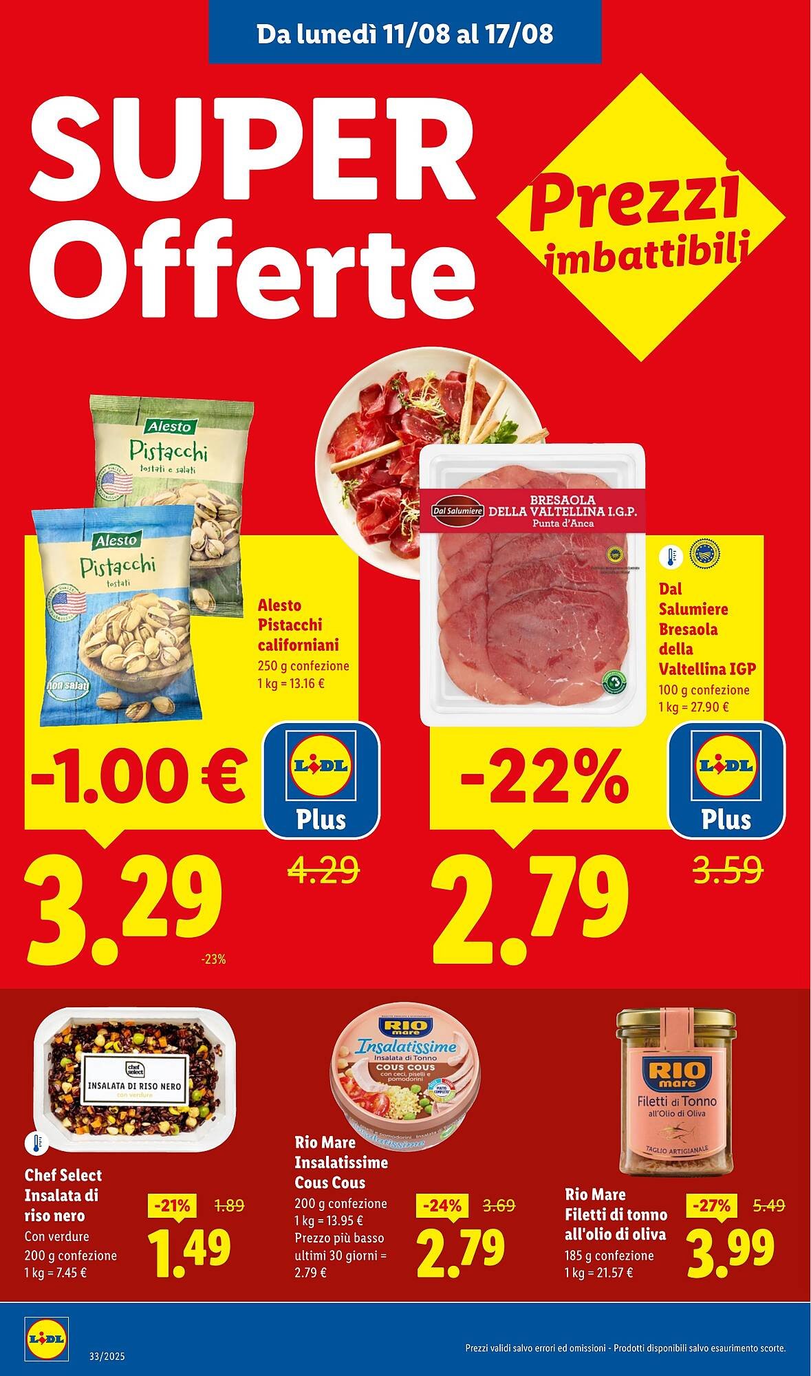 Volantino Lidl (2025-08-11 - 2025-08-17)